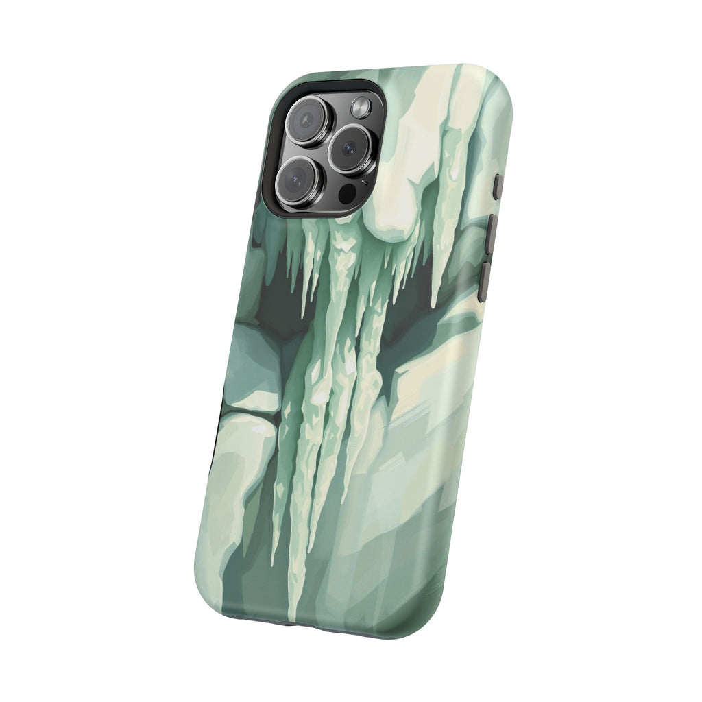iPhone Earthy Icicle Formation Design Slim Everyday Designer Case · iPhone Case