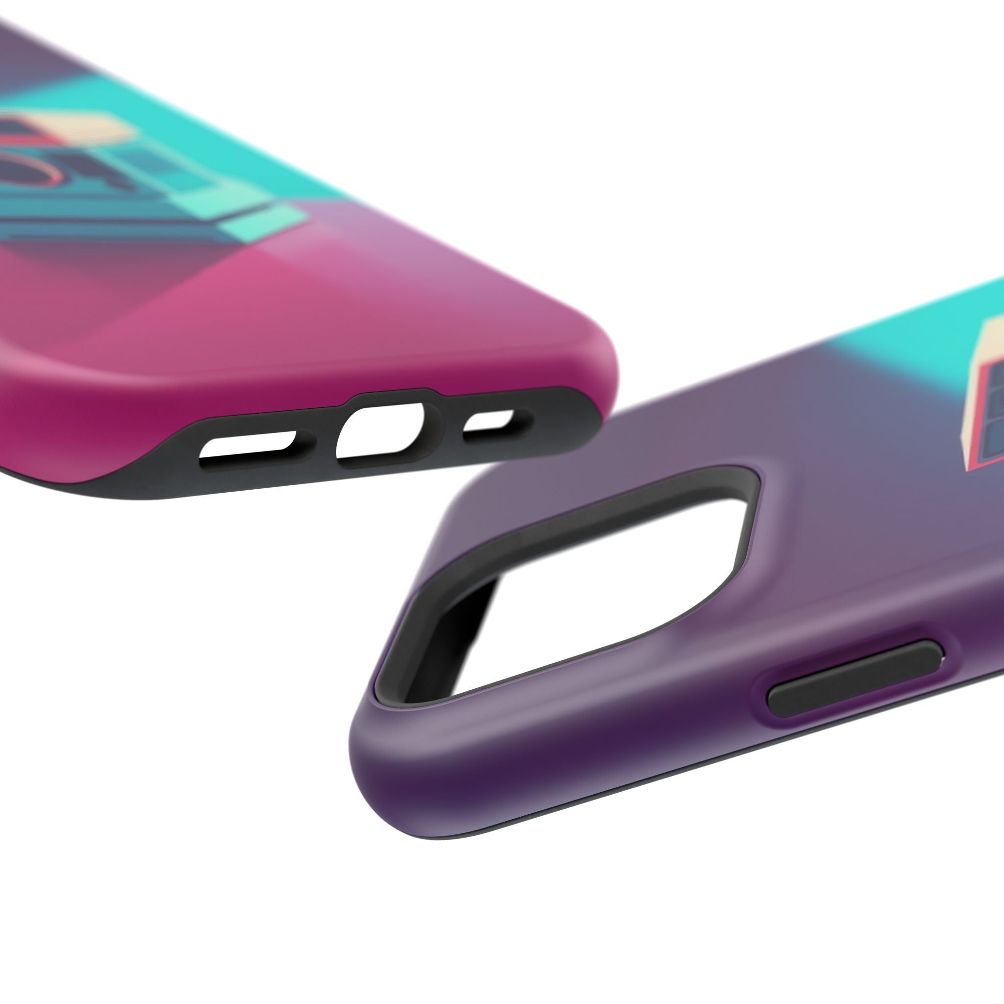 iPhone Polaroid Stack Memory Pop Art Bold Slim Everyday Designer Case · iPhone C