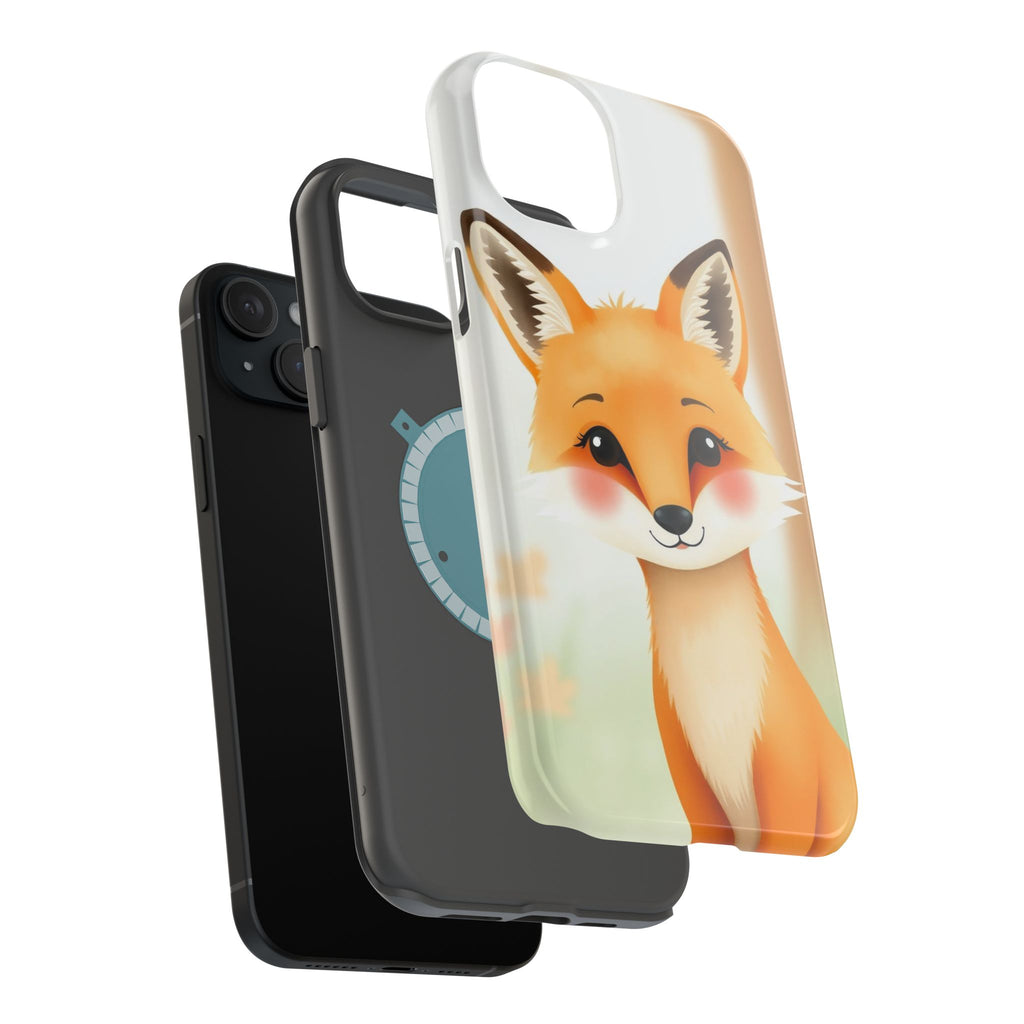 iPhone Watercolor Fox Portrait Kids Fun iPhone Phone Case Gift Slim · iPhone Cas