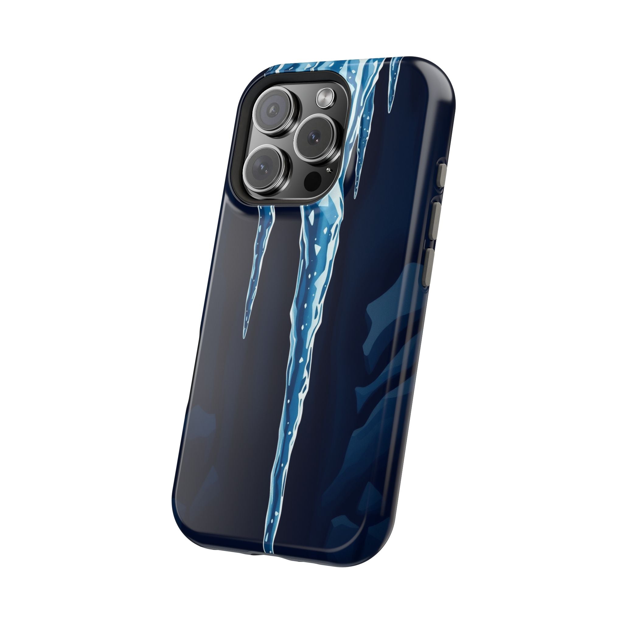 iPhone Vibrant Icicle Formation Design Slim Everyday Designer Case · iPhone Case