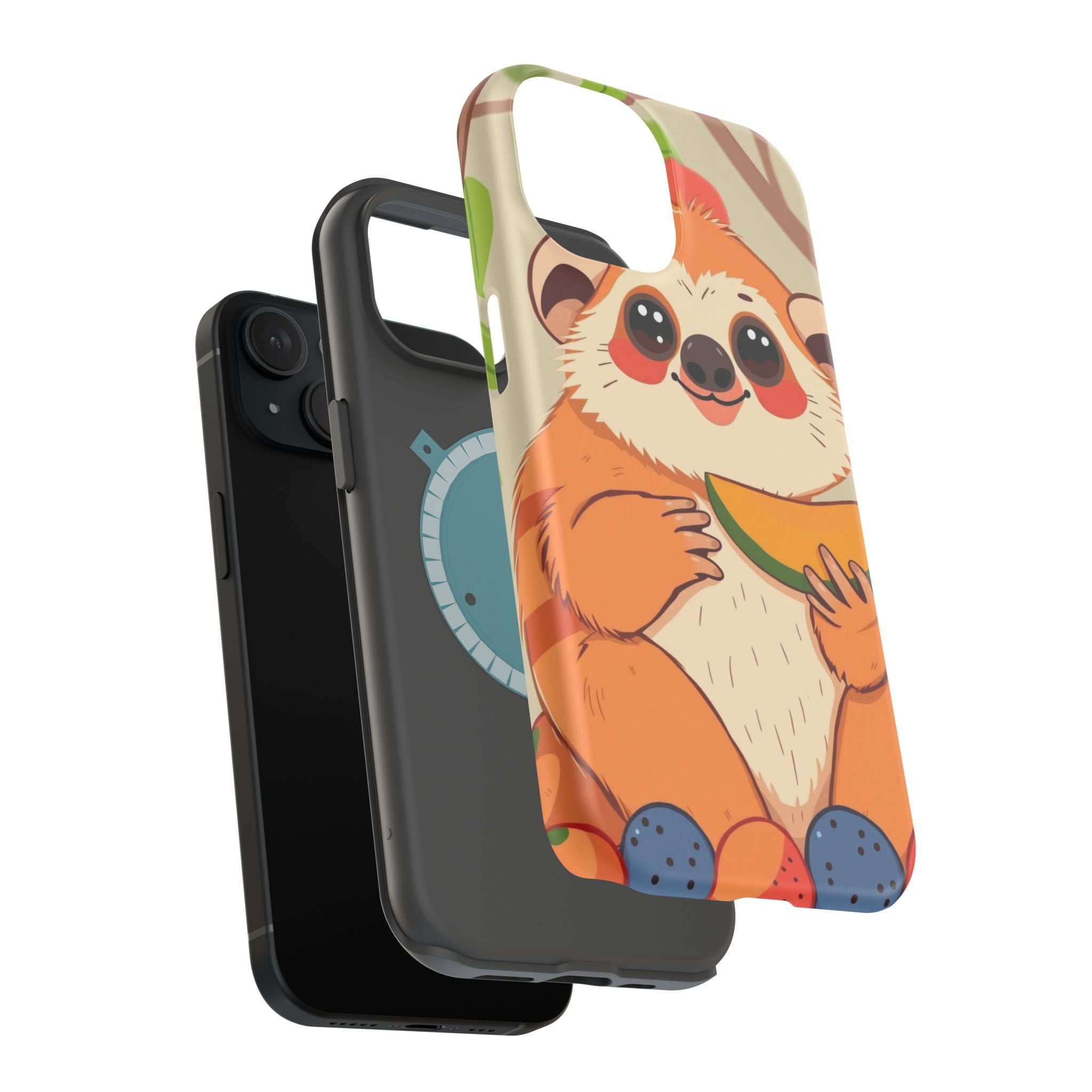 iPhone Slow Loris with Fruit Kids Fun iPhone Phone Case Gift Slim · iPhone Case