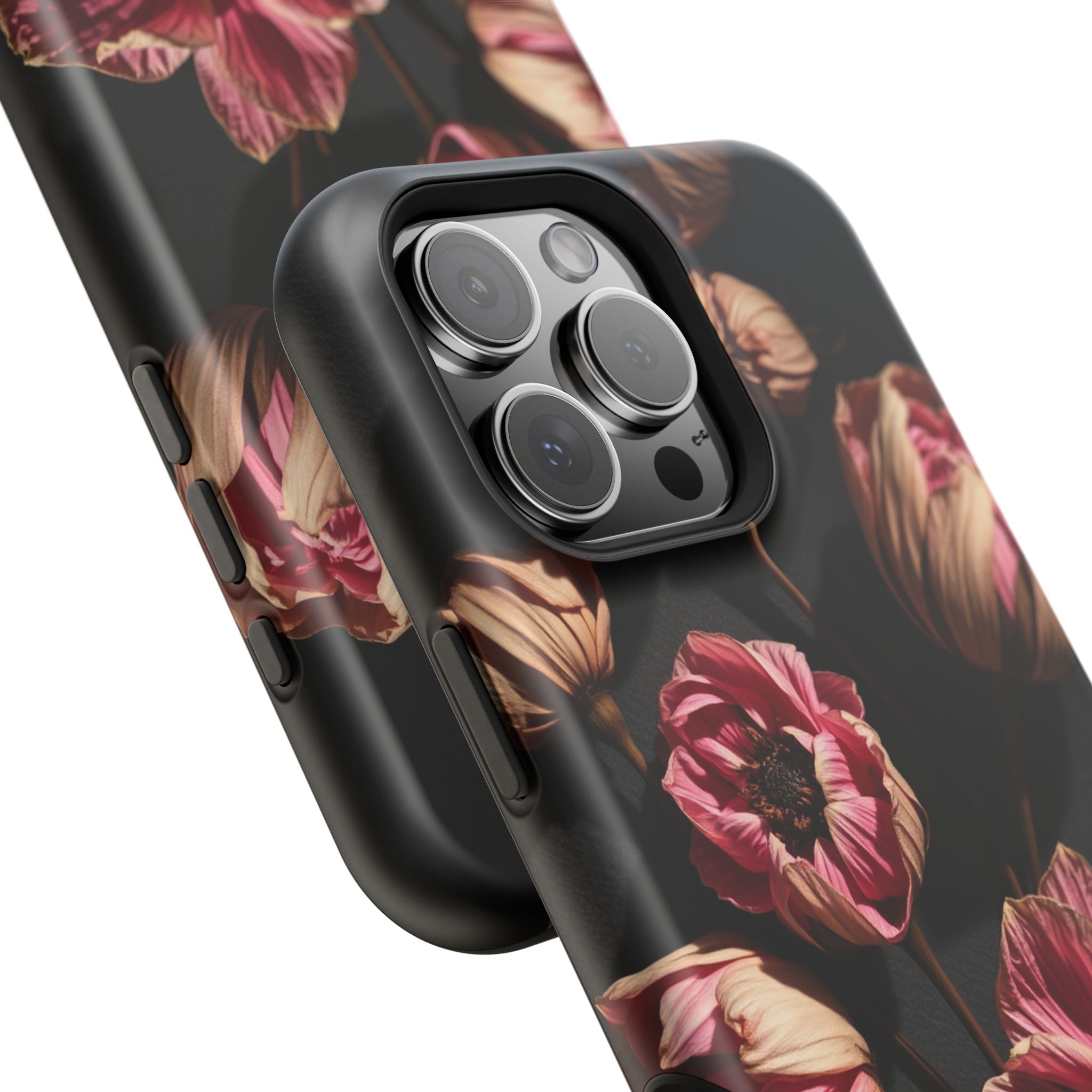 iPhone Dried Flower Flat Lay Electric Art Slim Snap Case · iPhone Case