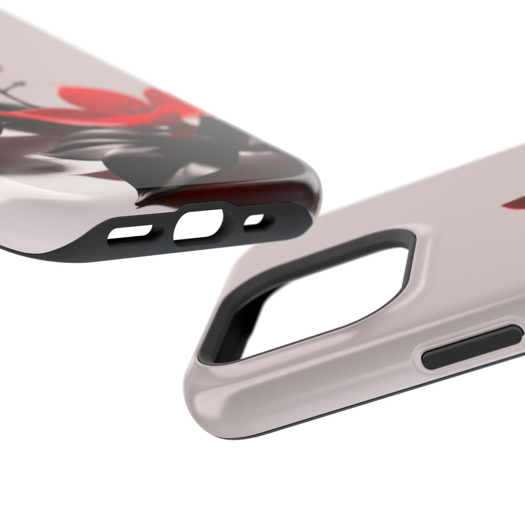iPhone Radiant Bloom and Leaf Design Slim Everyday Designer Case · iPhone Case