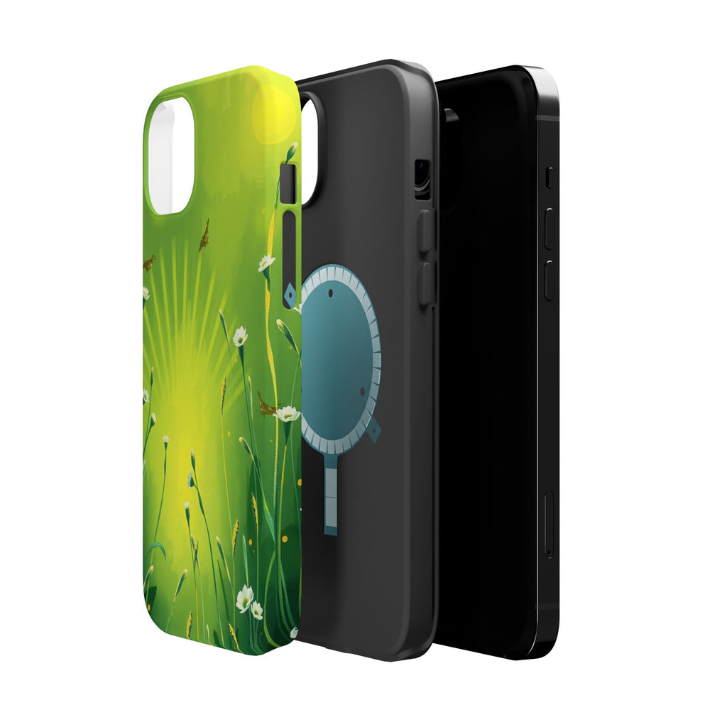 iPhone Spring Meadow Cinematic Art Bold Modern Everyday Snap Case · iPhone Case