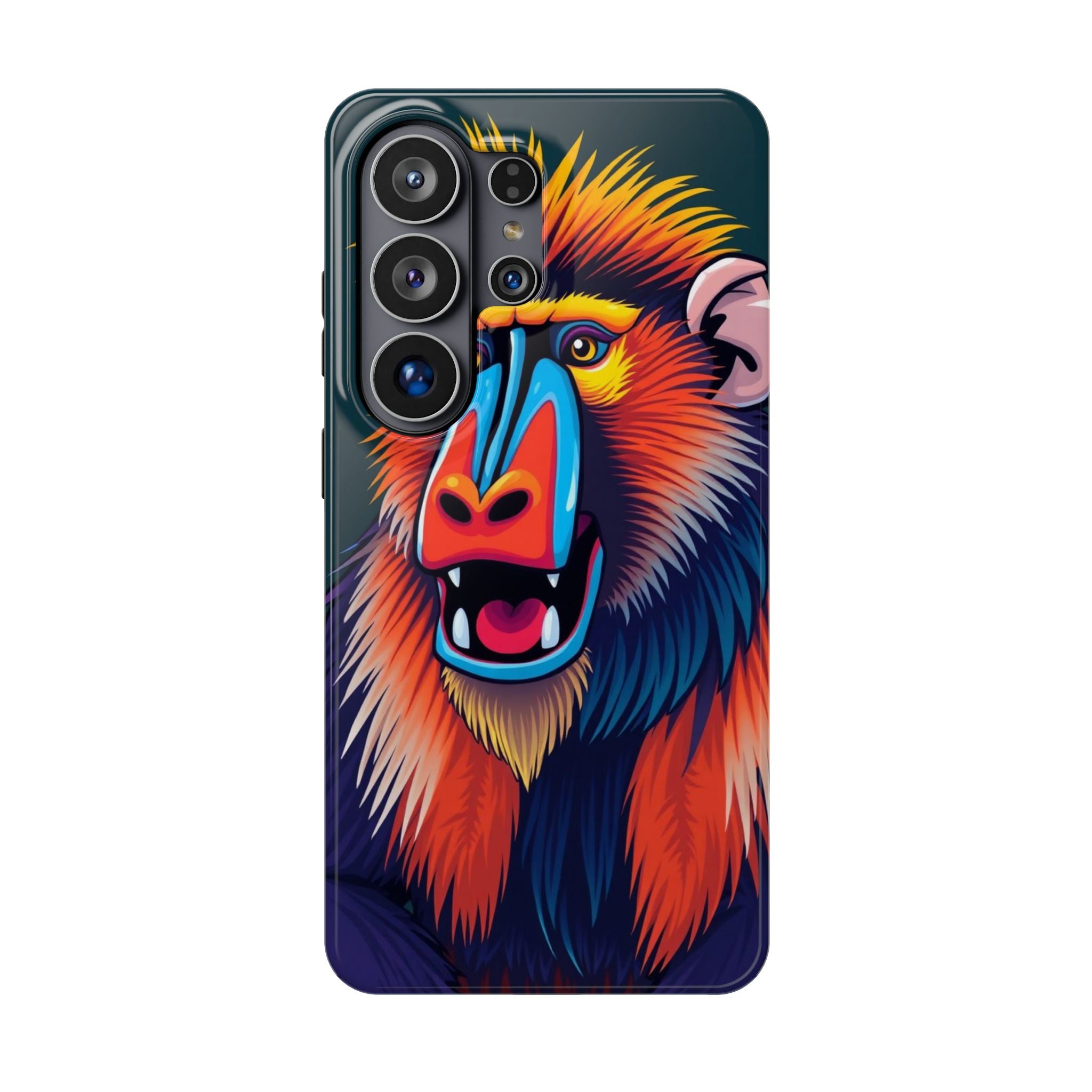 iPhone Mandrill Colorful Face Kids Fun iPhone Phone Case Gift Slim · iPhone Case