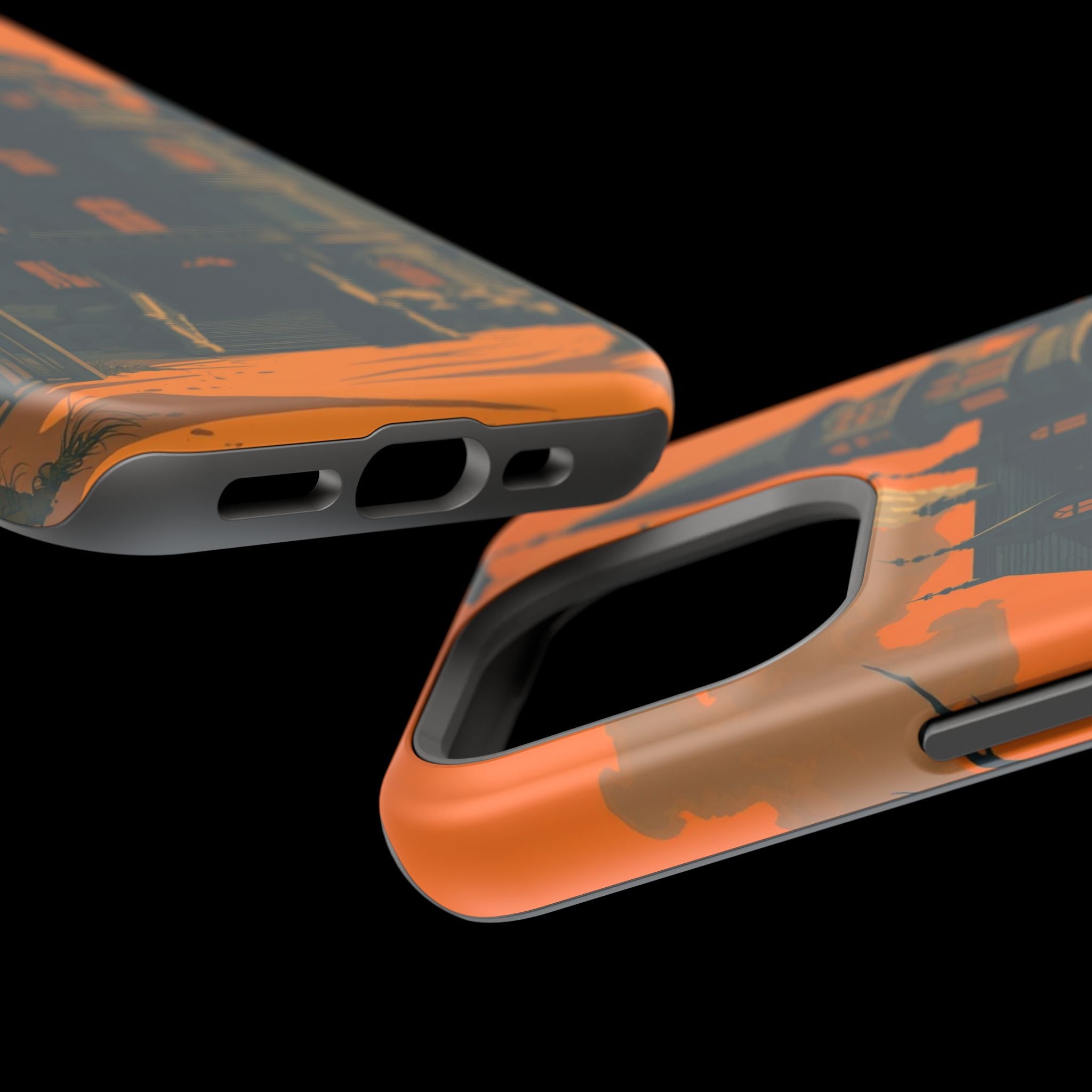 iPhone Vibrant Haunted Mansion Design Slim Everyday Designer Case · iPhone Case
