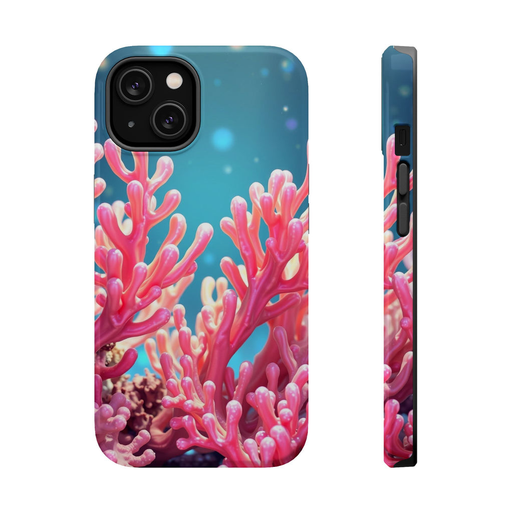 iPhone Coral Reef Life Holographic Iridescent Slim iPhone Everyday · iPhone Case