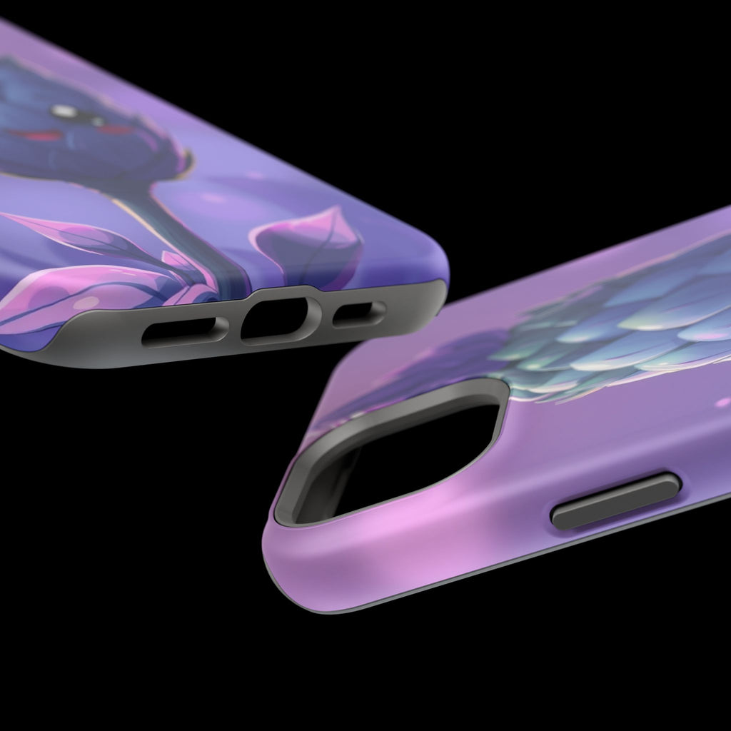 iPhone Indigo And Violet Bud Burst Bold Modern Everyday Snap Case · iPhone Case