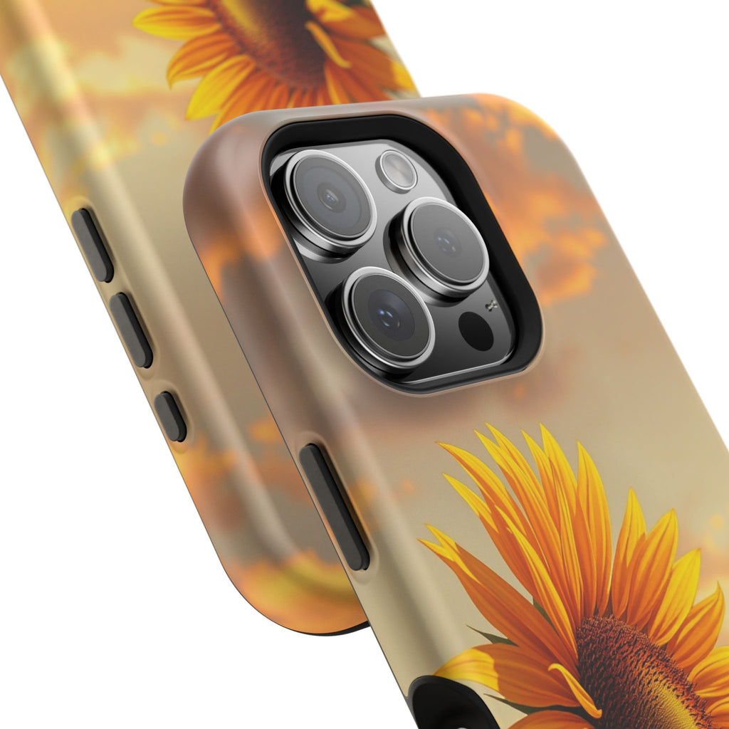 iPhone Sunflower Prairie Electric Art Slim Everyday Designer Case · iPhone Case