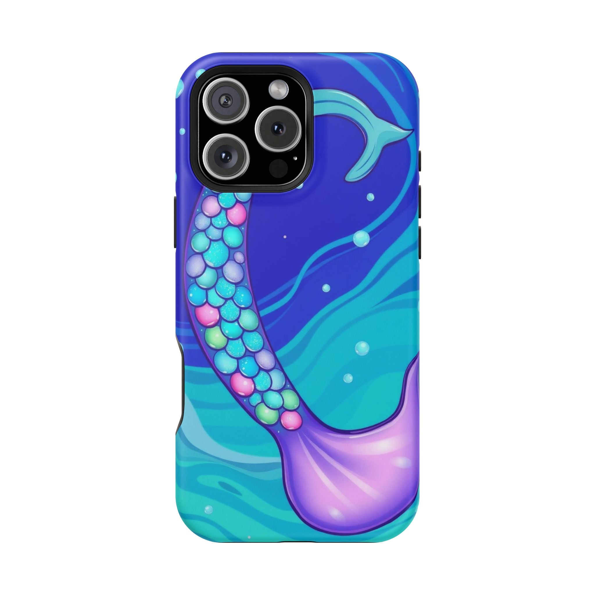 iPhone Mermaid Tail Swirl Kids Fun iPhone Phone Case Gift Artistic · iPhone Case