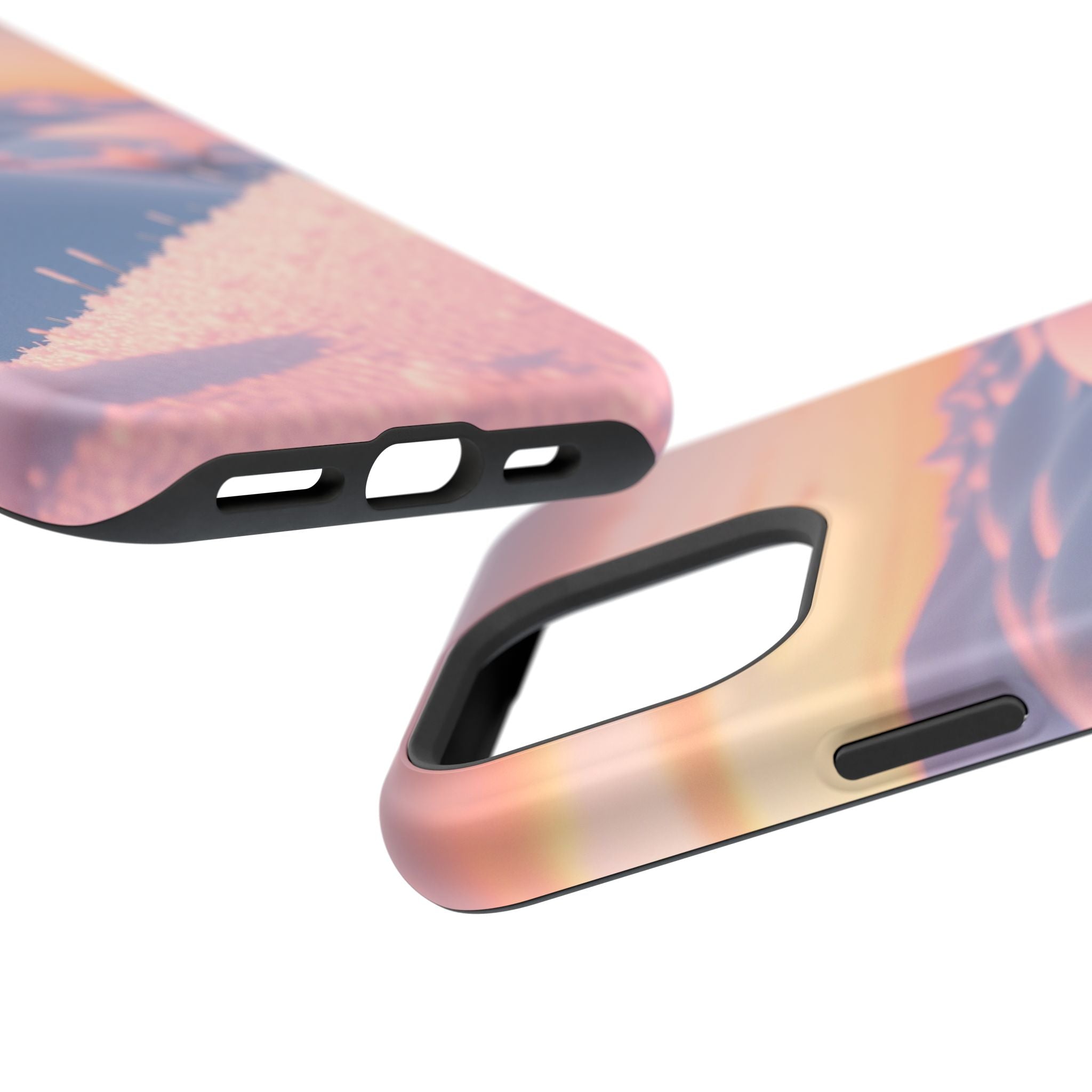 iPhone Snow Field 3D Digital Slim Everyday Designer Case · iPhone Case