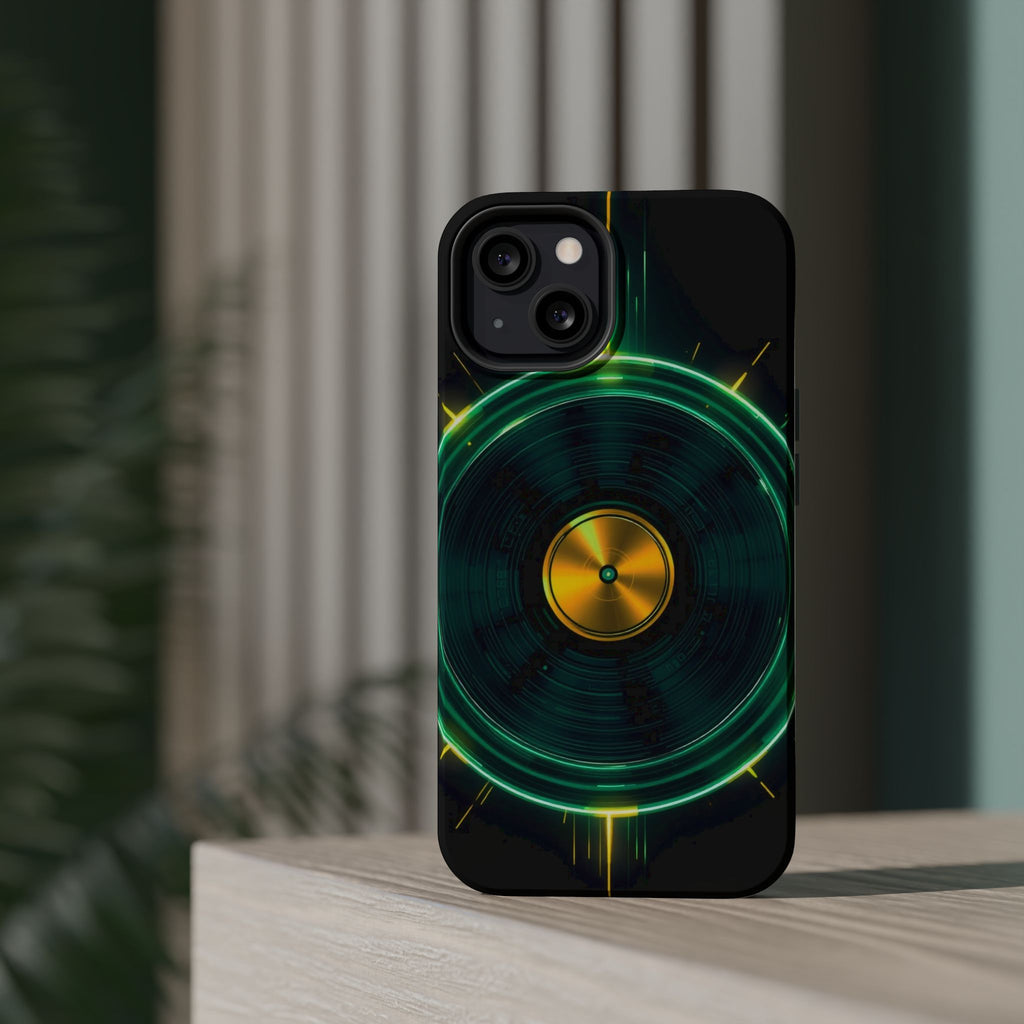 iPhone Dreamy Record Vinyl Spin Design Slim Everyday Designer Case · iPhone Case