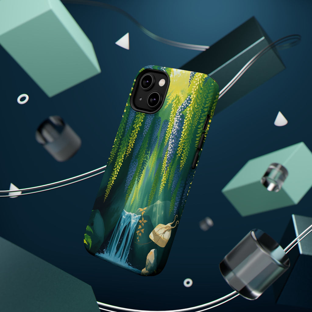 iPhone Wisteria Cascade Mystic Art Bold Modern Everyday Snap Case · iPhone Case