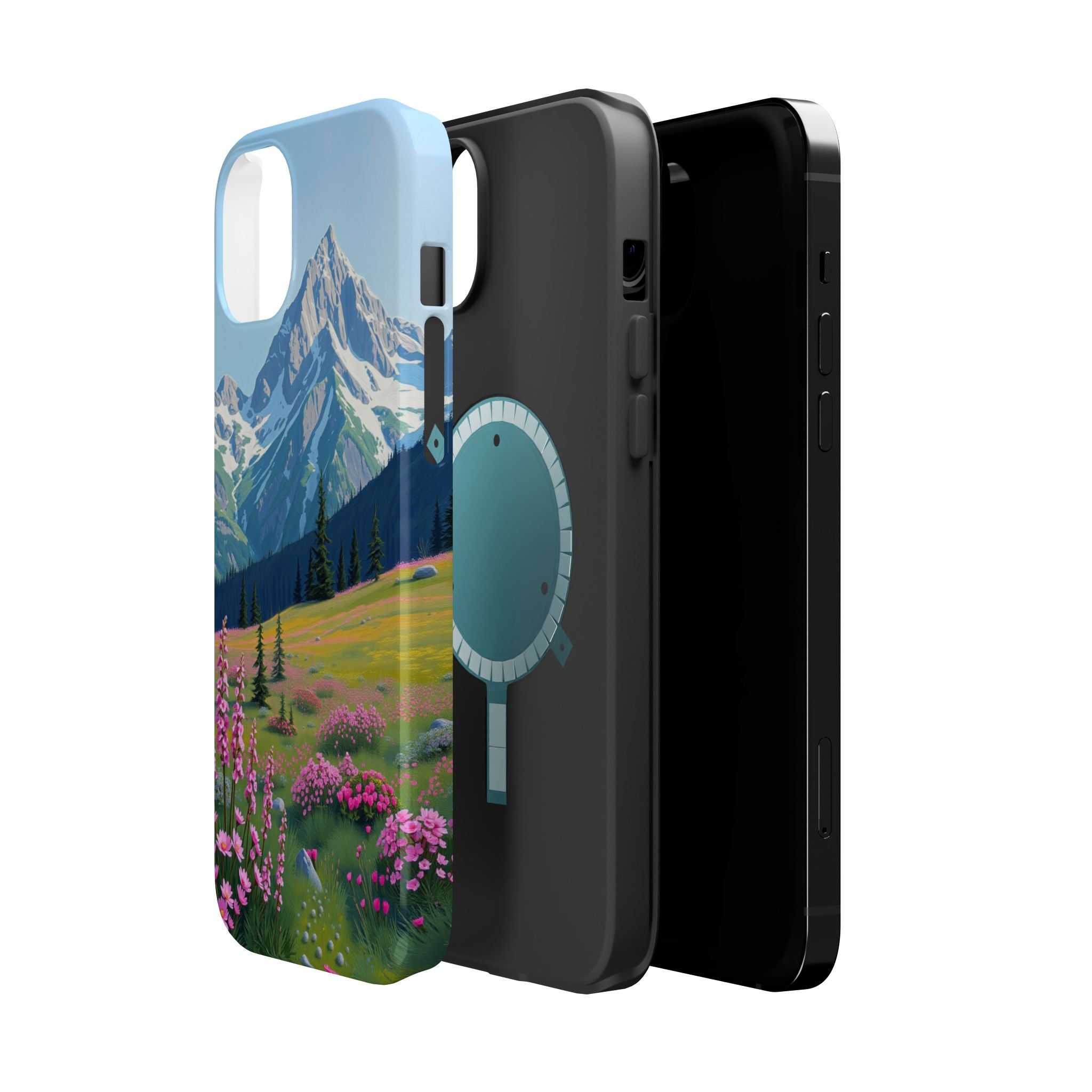 iPhone Earthy Alpine Meadow Design Bold Modern Everyday Snap Case · iPhone Case