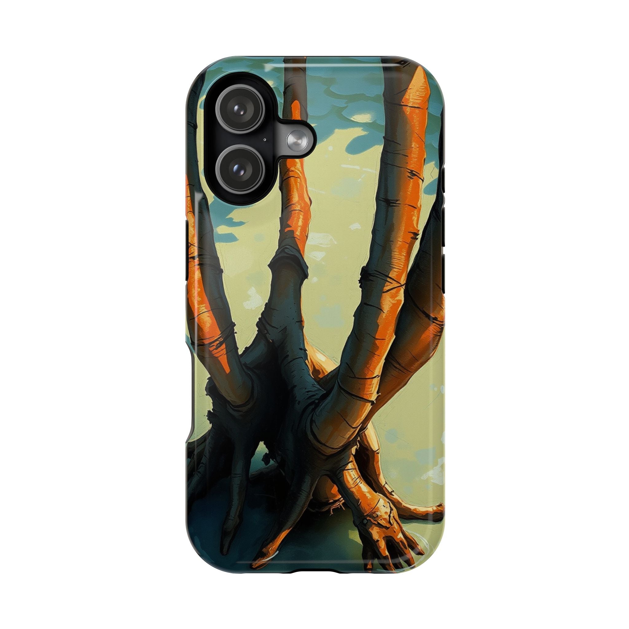 iPhone Mangrove Roots Mystic Art Bold Modern Everyday Snap Case · iPhone Case
