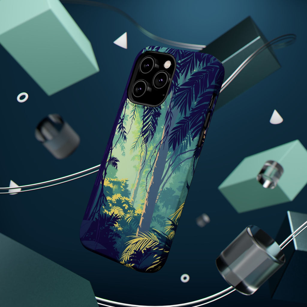 iPhone Mint And Blush Rainforest Canopy Slim Everyday iPhone Designer · iPhone C