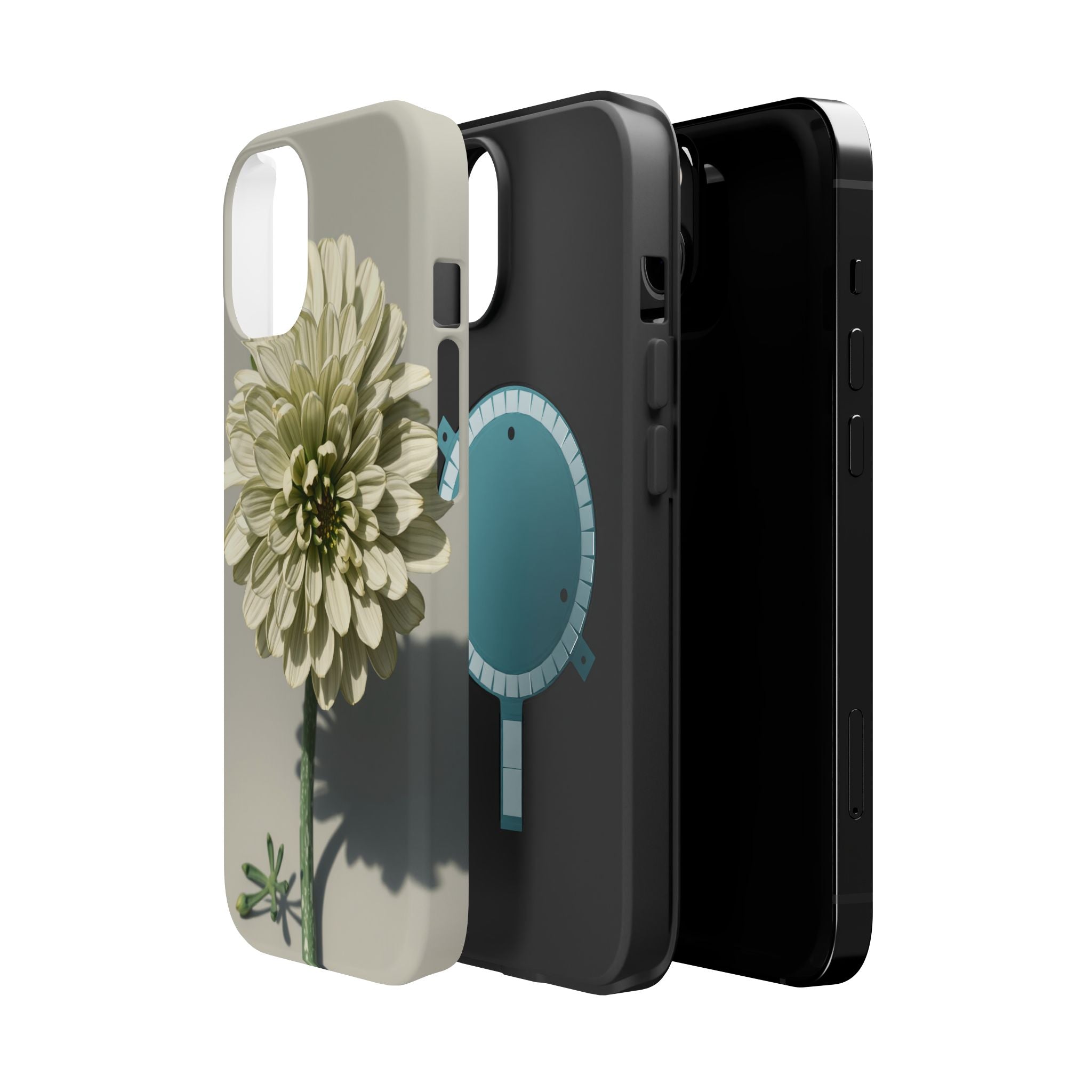 iPhone Ranunculus Stack Grunge Distressed Slim iPhone Everyday Designer · iPhone