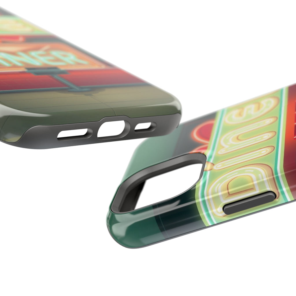 iPhone Neon Diner Sign Mystic Art Bold Modern Everyday Snap Case · iPhone Case