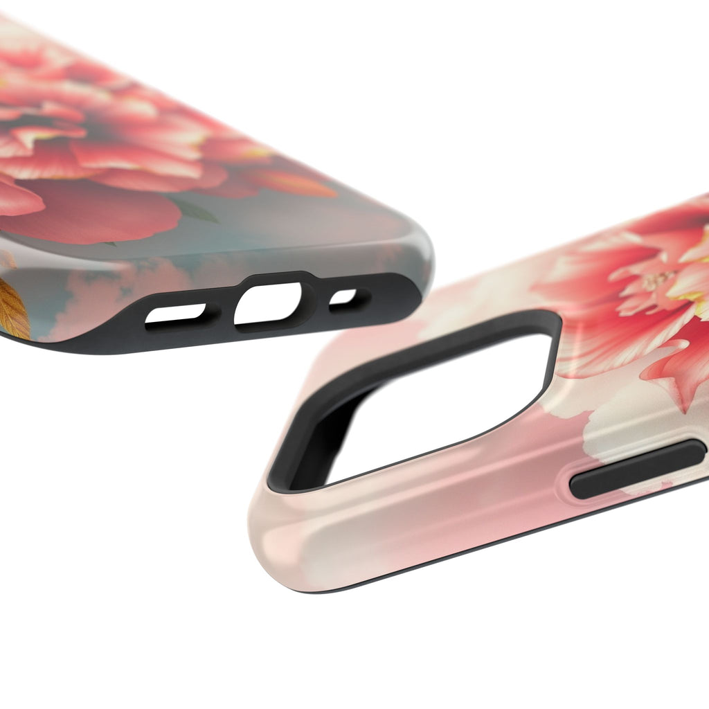 iPhone Pastel Floral Cloud Gold Foil Luxury Slim iPhone Everyday · iPhone Case