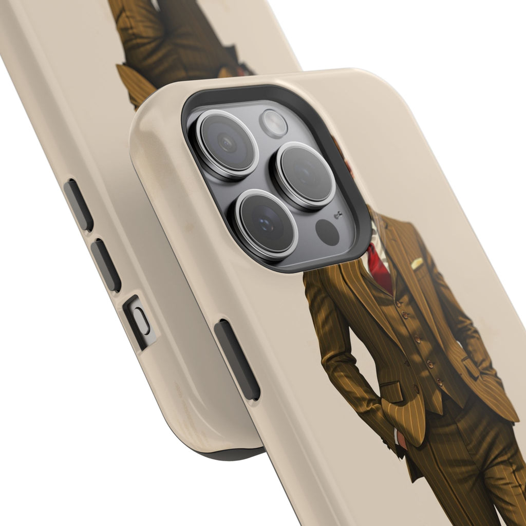 iPhone Pinstripe Suit Grunge Distressed Slim Everyday Designer Case · iPhone Cas