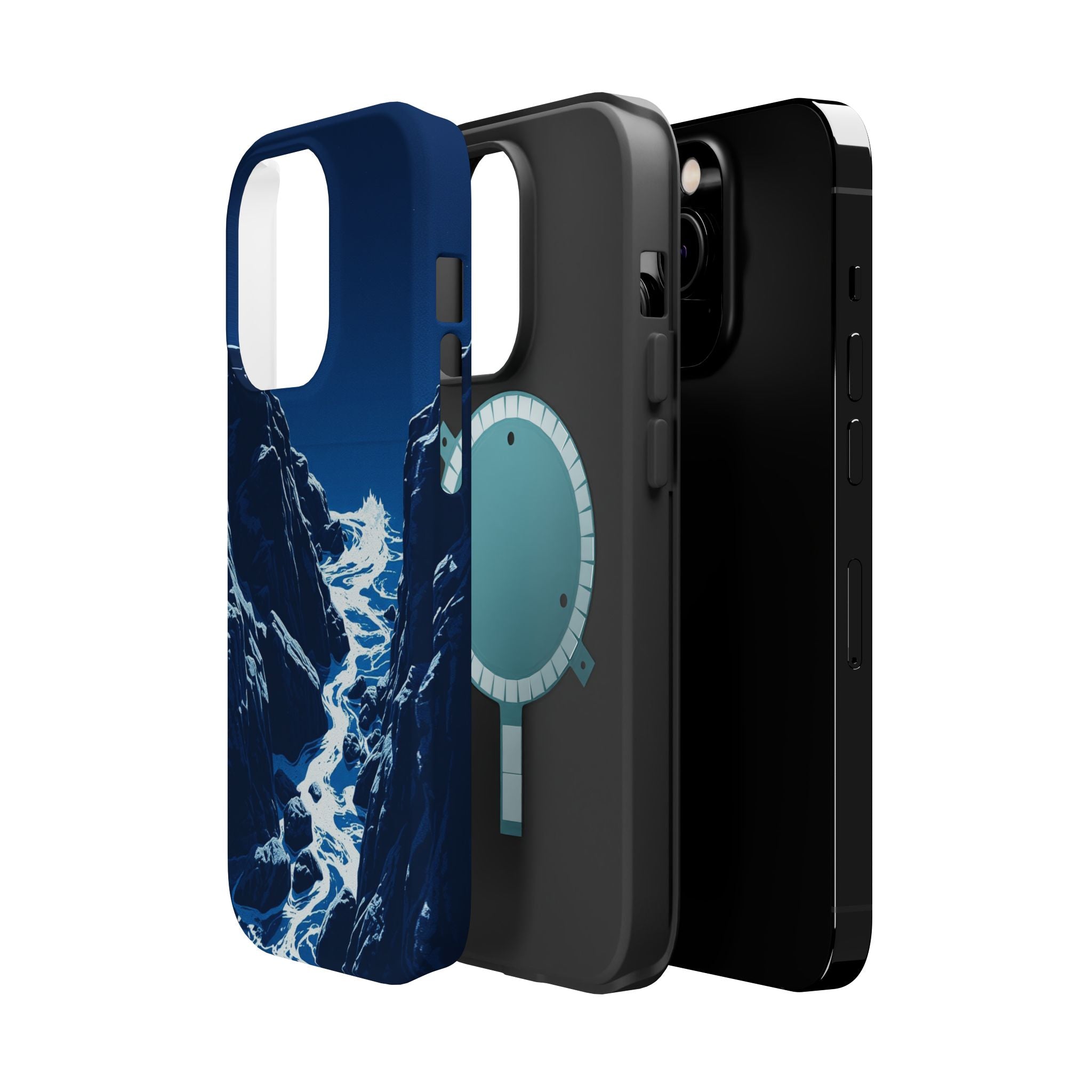 iPhone Serene Rocky Coastline Design Slim Everyday iPhone 19 Designer · iPhone C