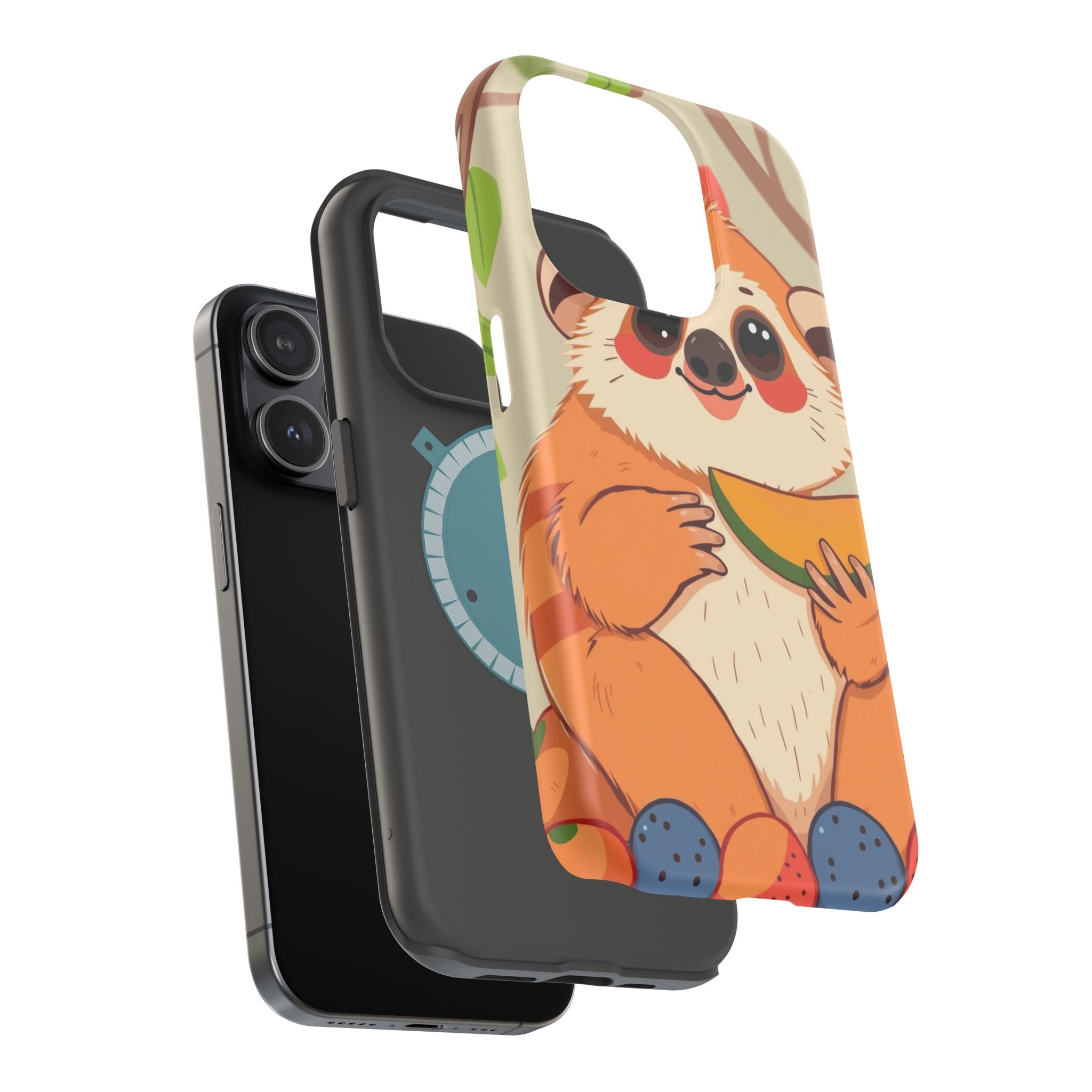 iPhone Slow Loris with Fruit Kids Fun iPhone Phone Case Gift Slim · iPhone Case