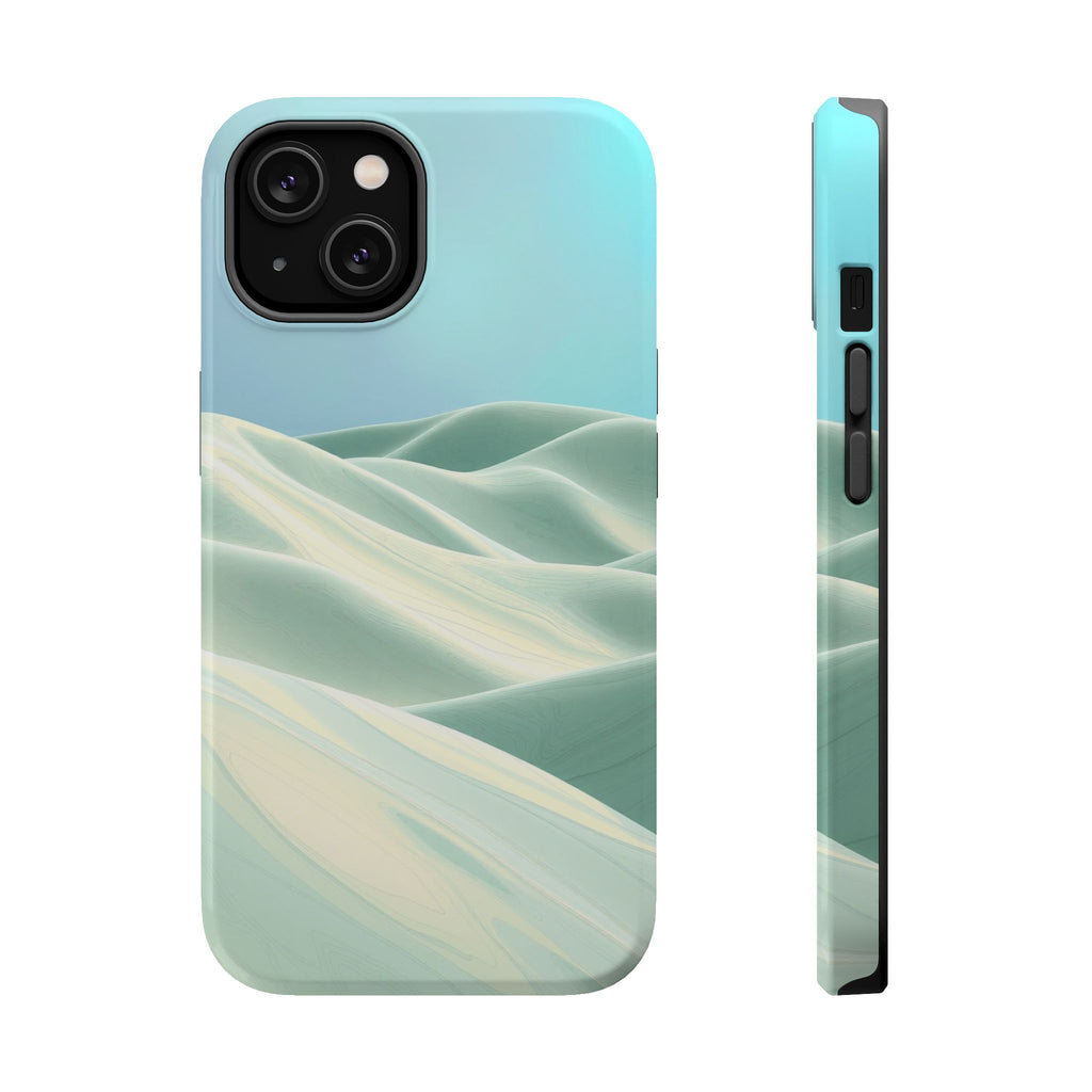 iPhone Sage And Ivory Rolling Hills Slim Everyday Designer Case · iPhone Case