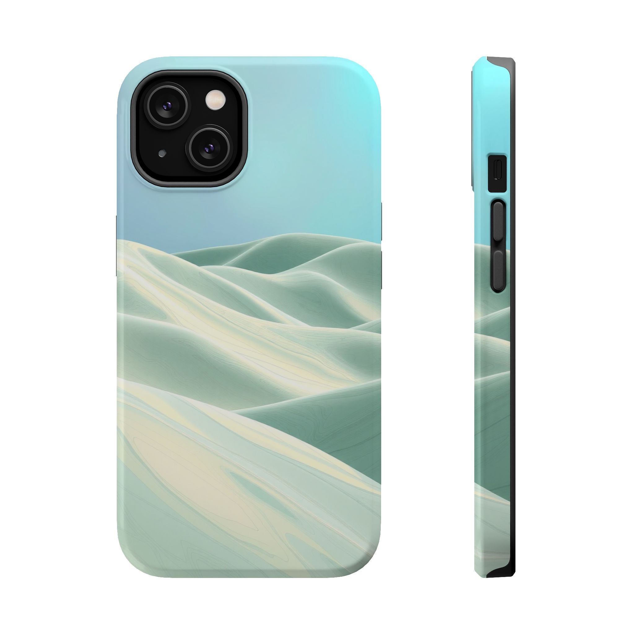 iPhone Sage And Ivory Rolling Hills Slim Everyday Designer Case · iPhone Case