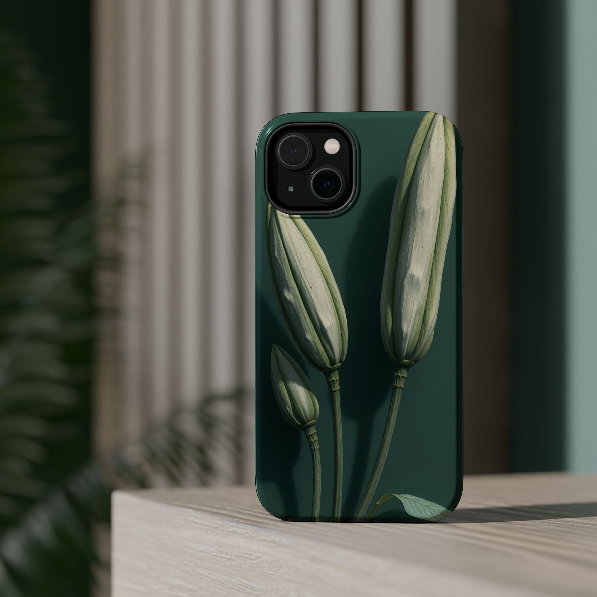 iPhone Botanical Illustration Grunge Distressed Soft iPhone Finish · iPhone Case