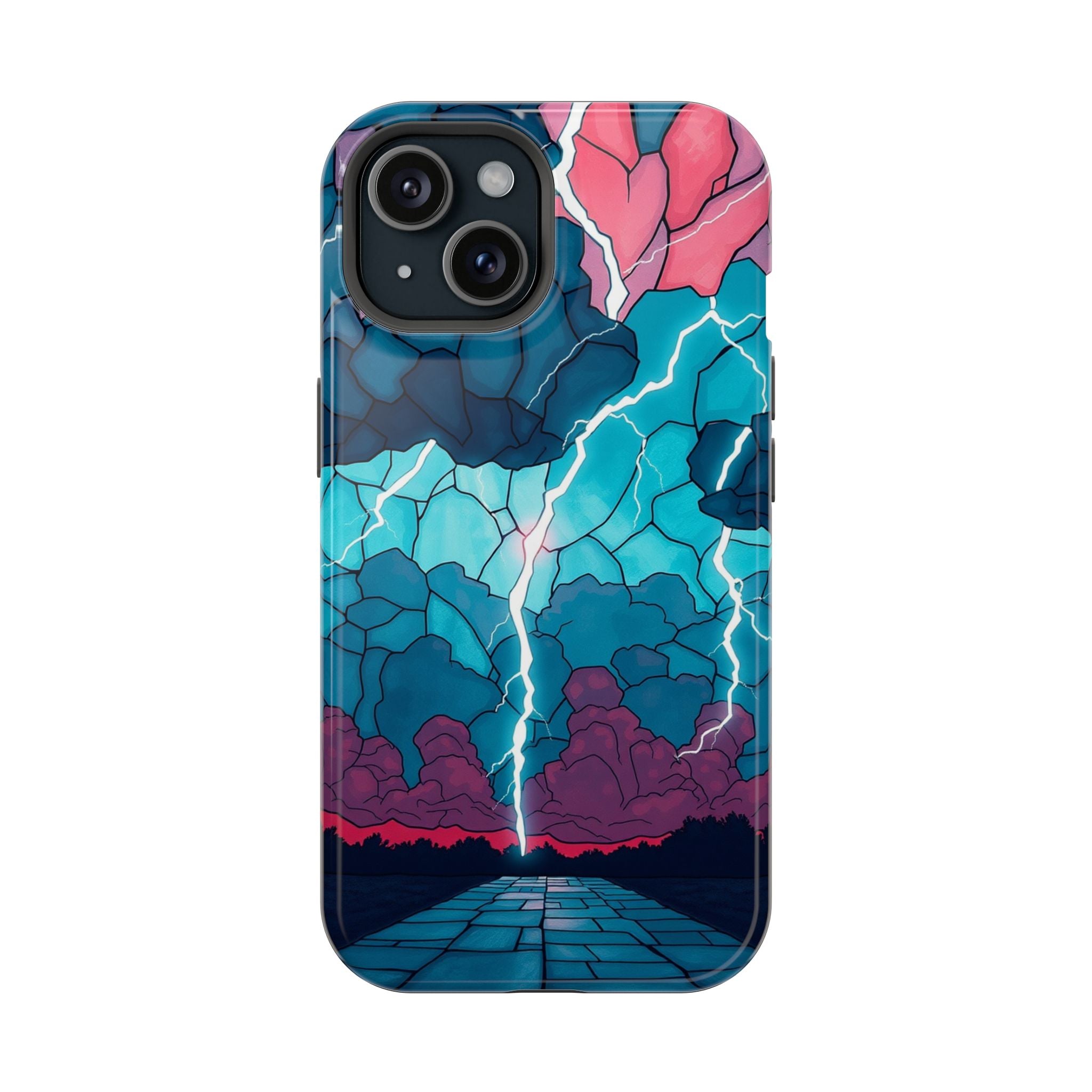 iPhone Earthy Thunderstorm Sky Design Slim Everyday Designer Case · iPhone Case