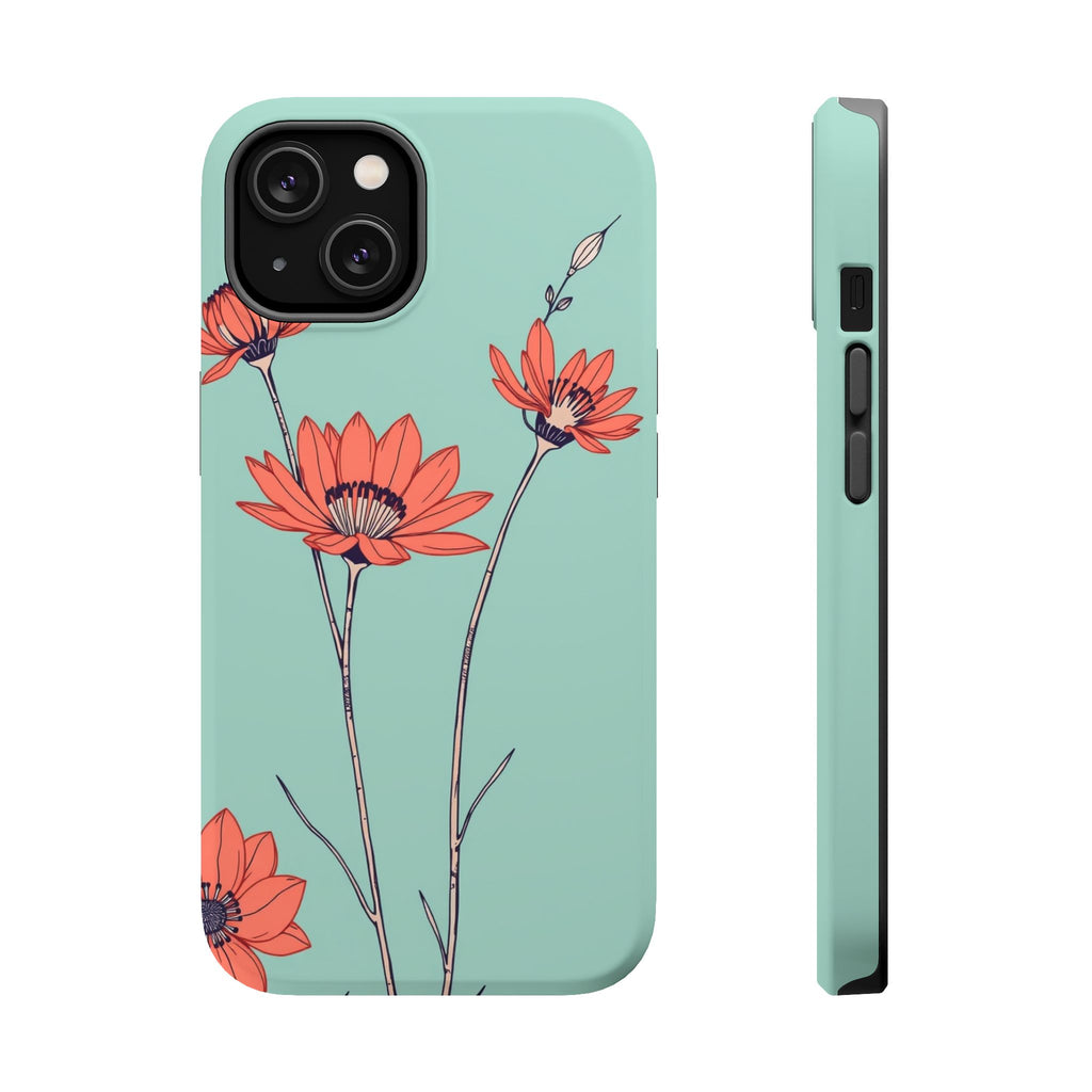 iPhone Vintage Botanical Print Minimalist Line Art Artistic Everyday · iPhone Ca