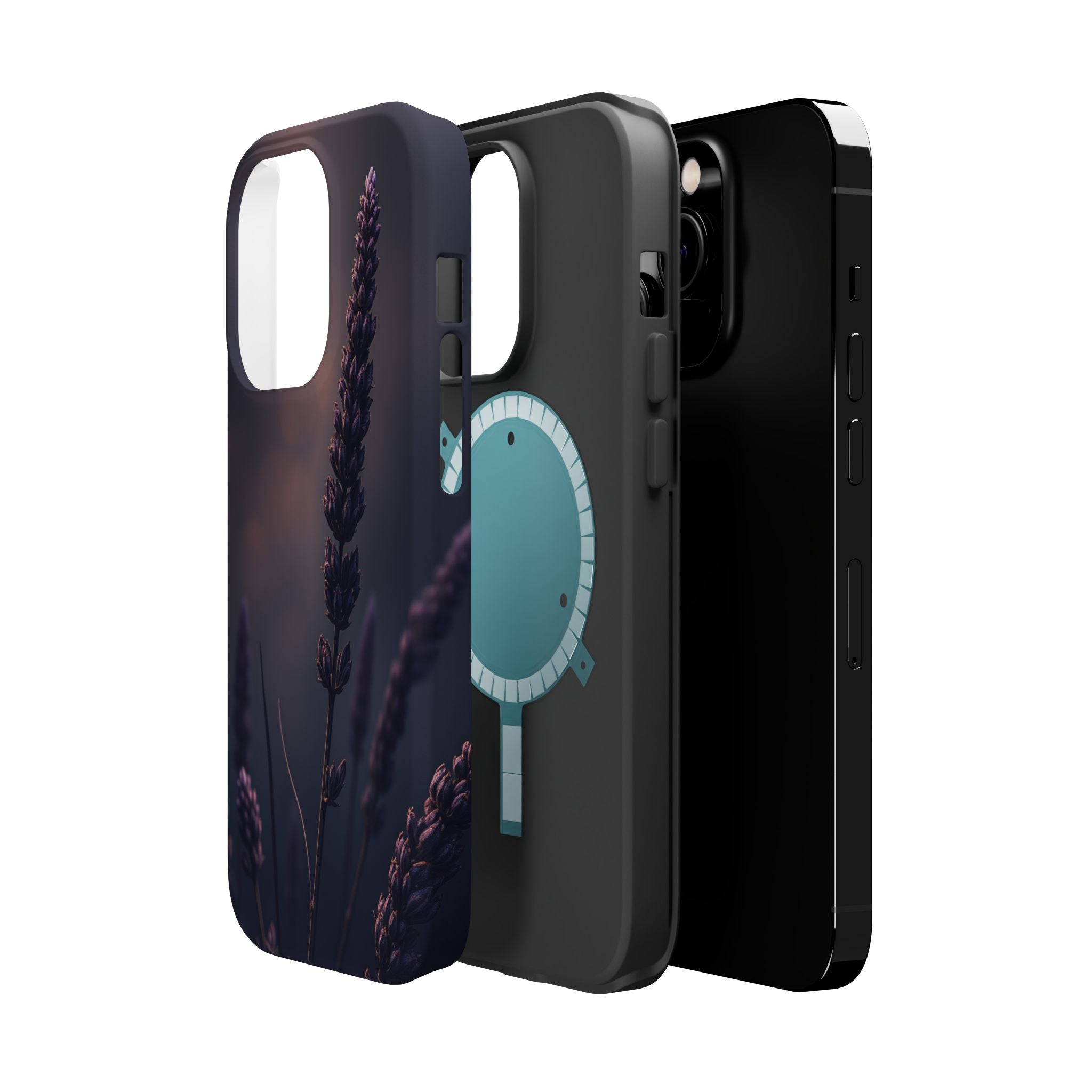 iPhone Lavender Haze Electric Art Clean Minimal Snap Case · iPhone Case