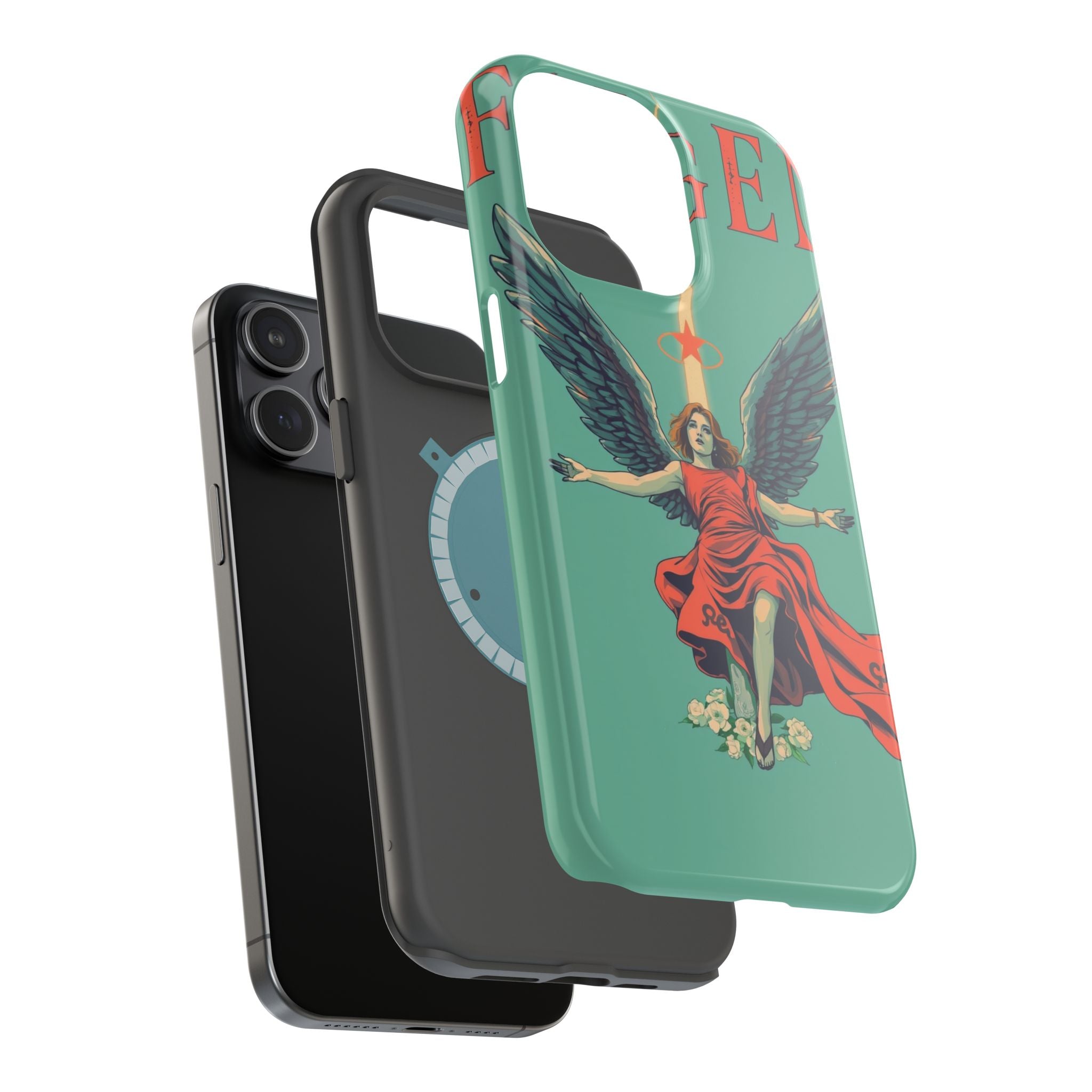 iPhone Radiant Fallen Angel Design Bold Modern Everyday Snap Case · iPhone Case