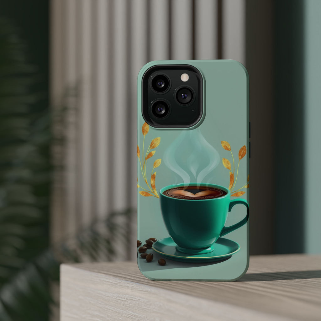 iPhone Radiant Emotional Support Coffee Design Soft Finish Everyday Case · iPhon