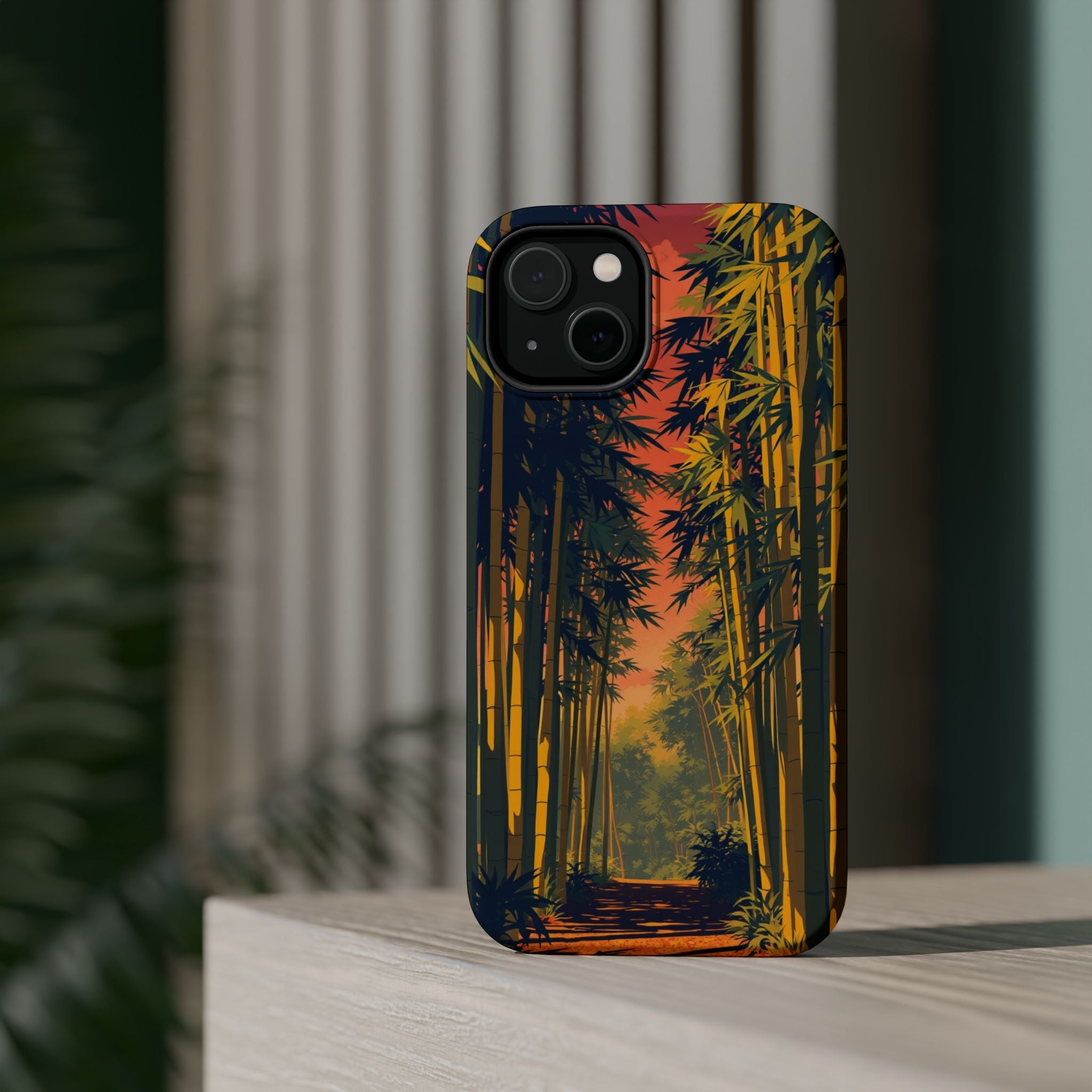iPhone Bamboo Grove Enchanted Art 13 Slim Everyday Designer Case · iPhone Case