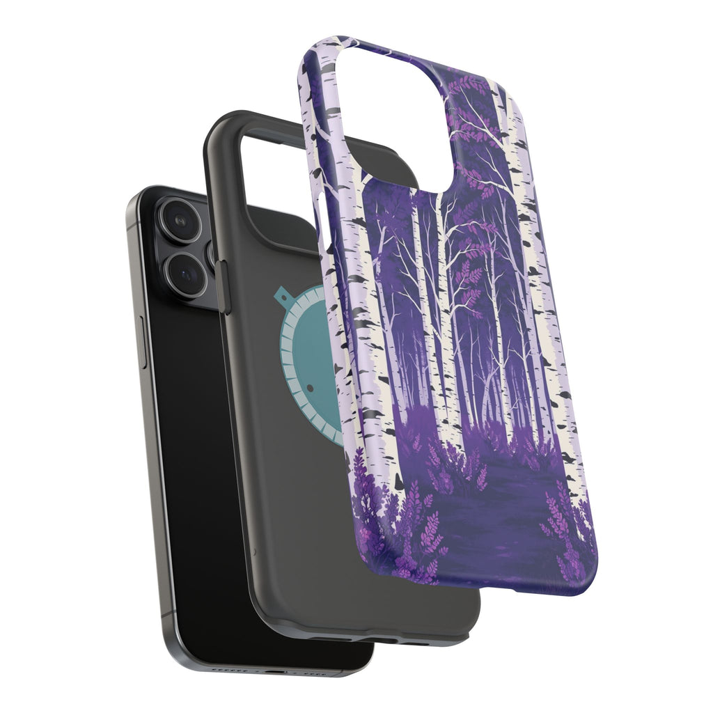 iPhone Serene Birch Grove Design 18 Slim Everyday Designer Case · iPhone Case