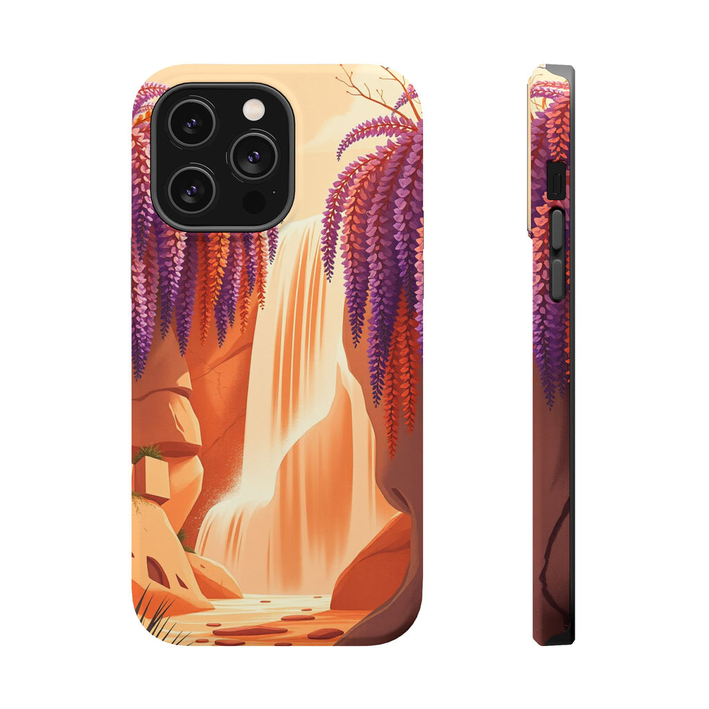 iPhone Wisteria Cascade Grunge Distressed Slim iPhone Everyday Designer · iPhone