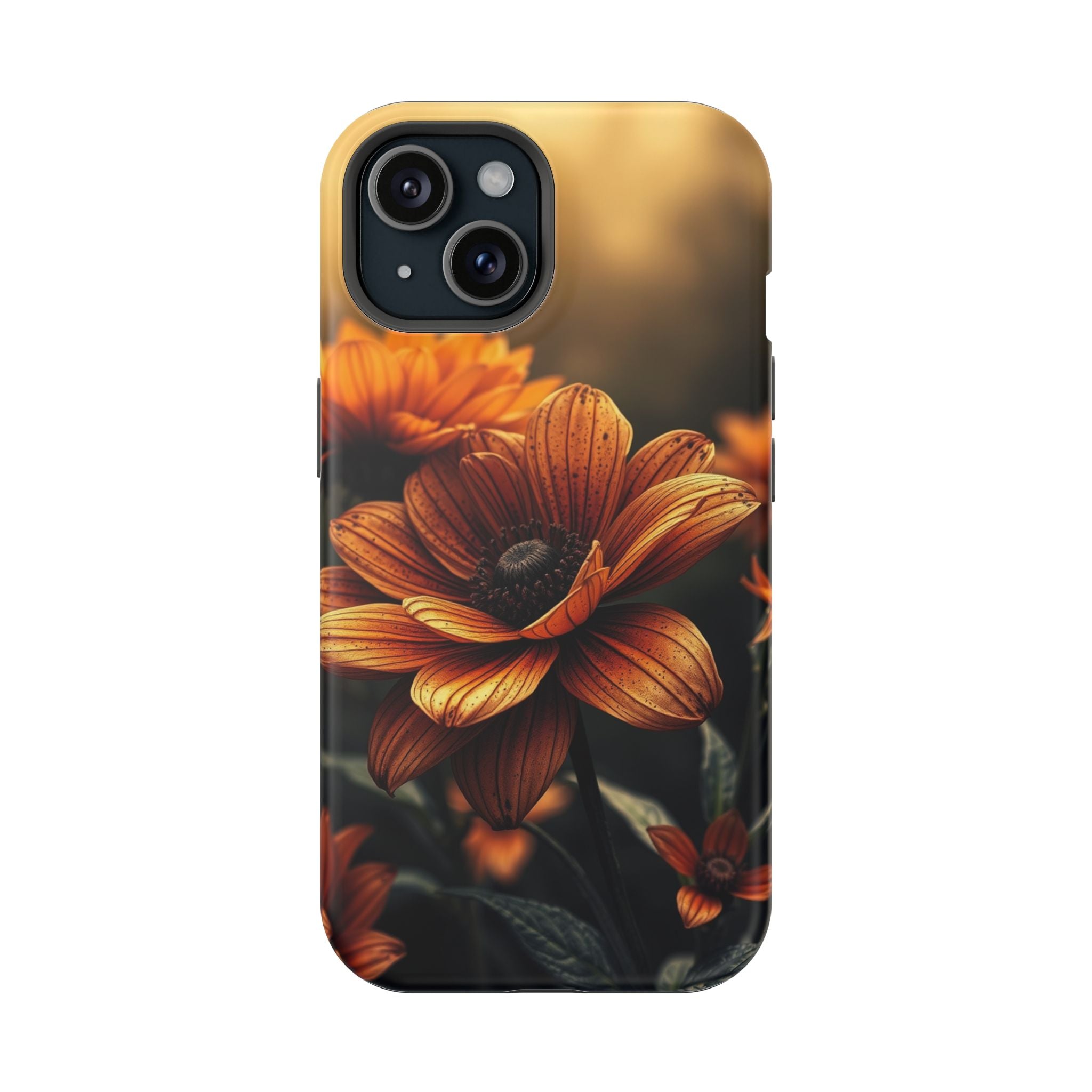 iPhone Radiant Floral Ombre Design Bold Modern Everyday Snap Case · iPhone Case