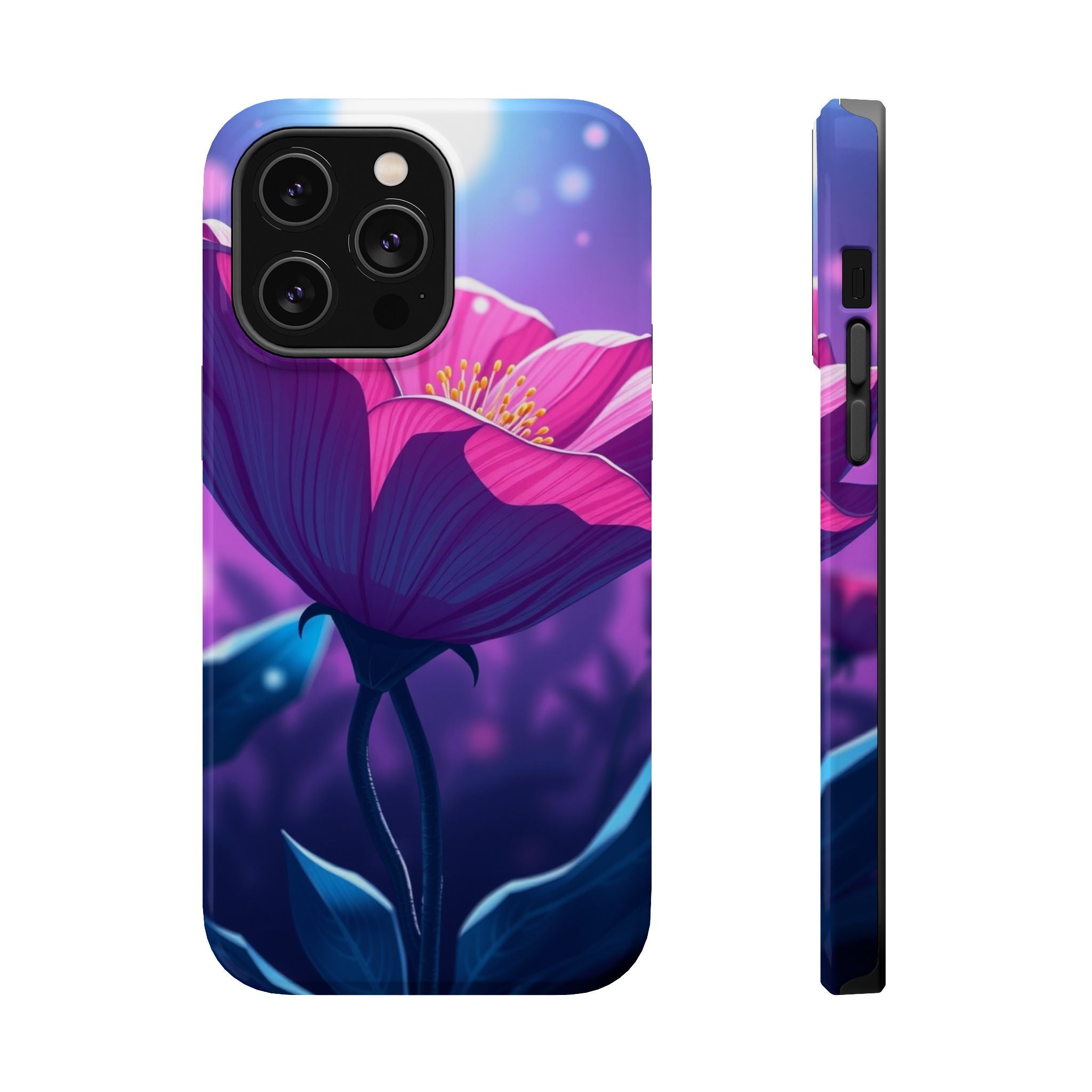 iPhone Night Bloomer Pastel Kawaii Bold Modern Everyday Snap Case · iPhone Case