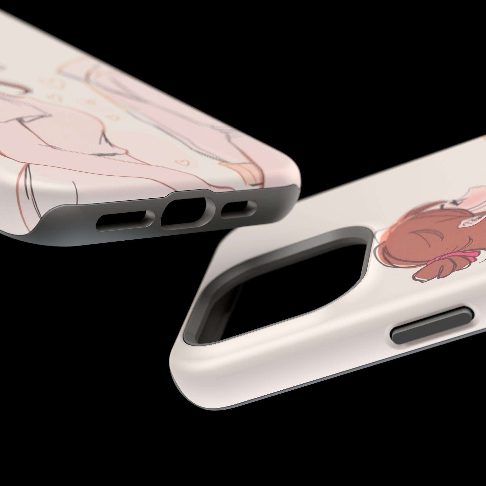 iPhone Serene Main Character Moment Design Slim Everyday Designer Case · iPhone