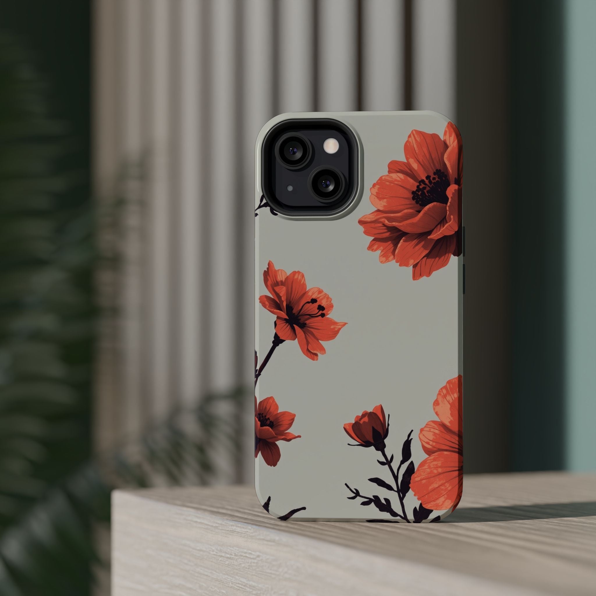 iPhone Dreamy Floral Ink Wash Design Slim Everyday iPhone 13 Designer · iPhone C