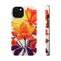 iPhone Dreamy Neon Floral Design Bold Modern Everyday Snap Case · iPhone Case