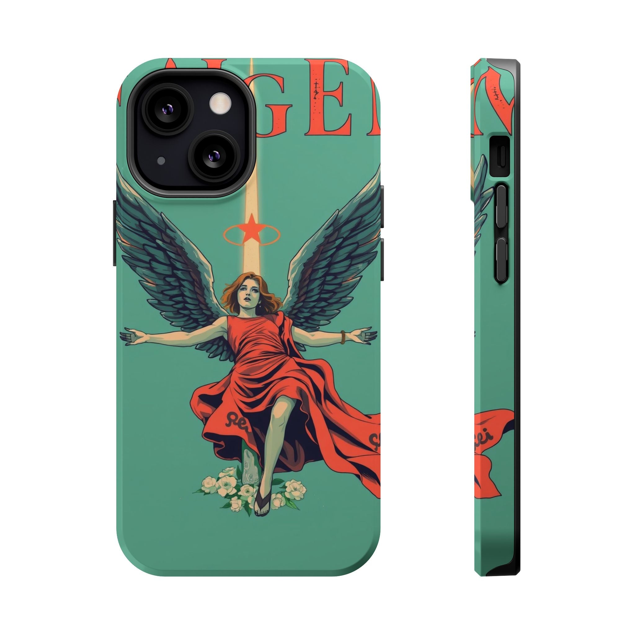 iPhone Radiant Fallen Angel Design Bold Modern Everyday Snap Case · iPhone Case