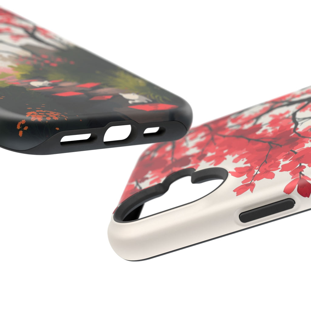 iPhone Blossom Trail Oil Painting Impressionist Soft iPhone Finish · iPhone Case
