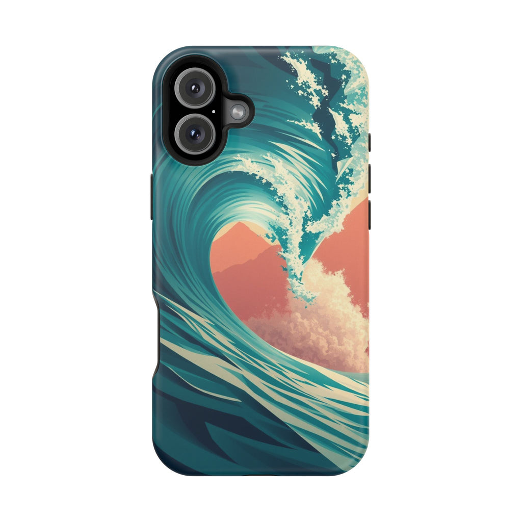 iPhone Ocean Wave Crash Cinematic Art Slim Everyday Designer Case · iPhone Case