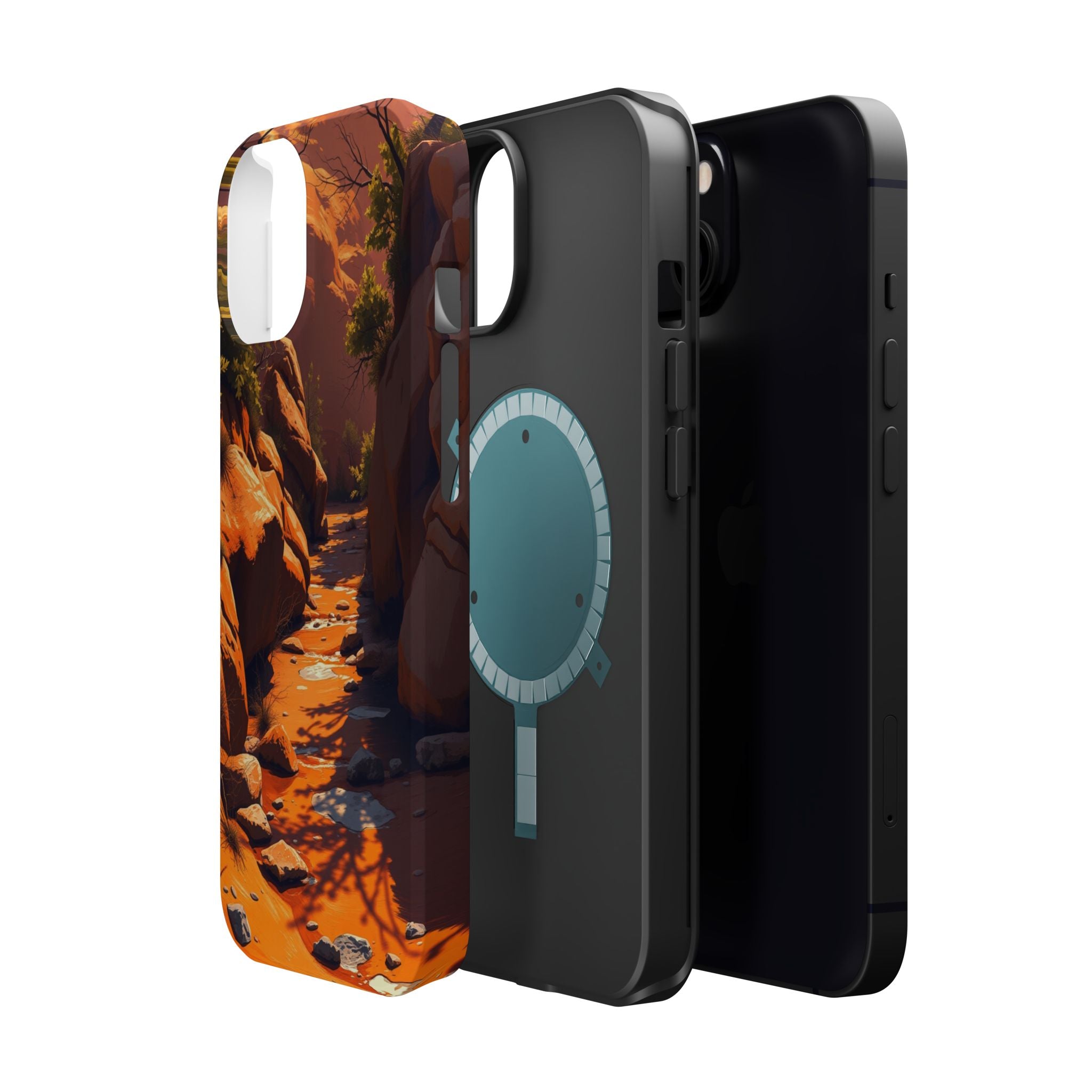 iPhone Spring Creek Bold Art Slim Everyday Designer Case · iPhone Case