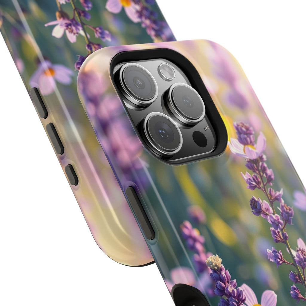 iPhone Lavender And Pearl Wildflower Field Slim iPhone Everyday · iPhone Case