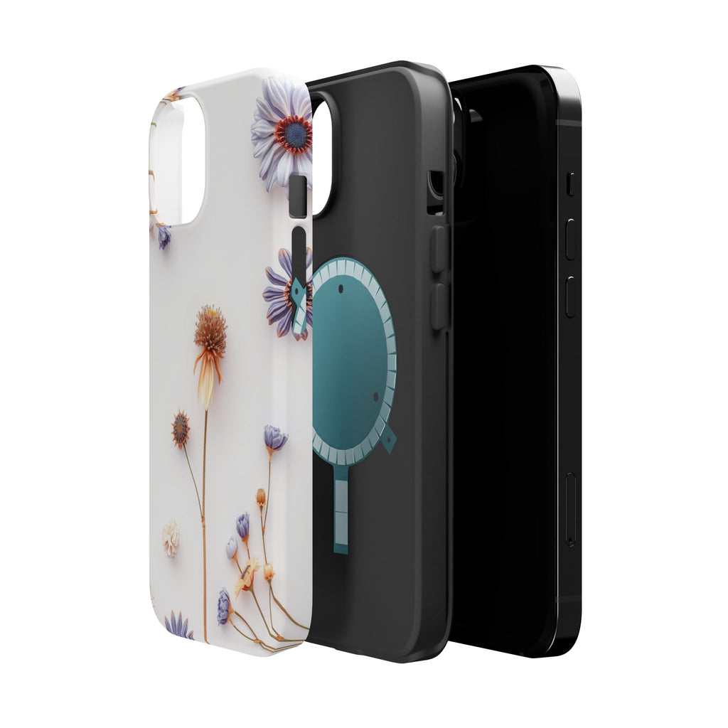 iPhone Dried Flower Flat Lay Bold Art Slim Everyday Designer Case · iPhone Case