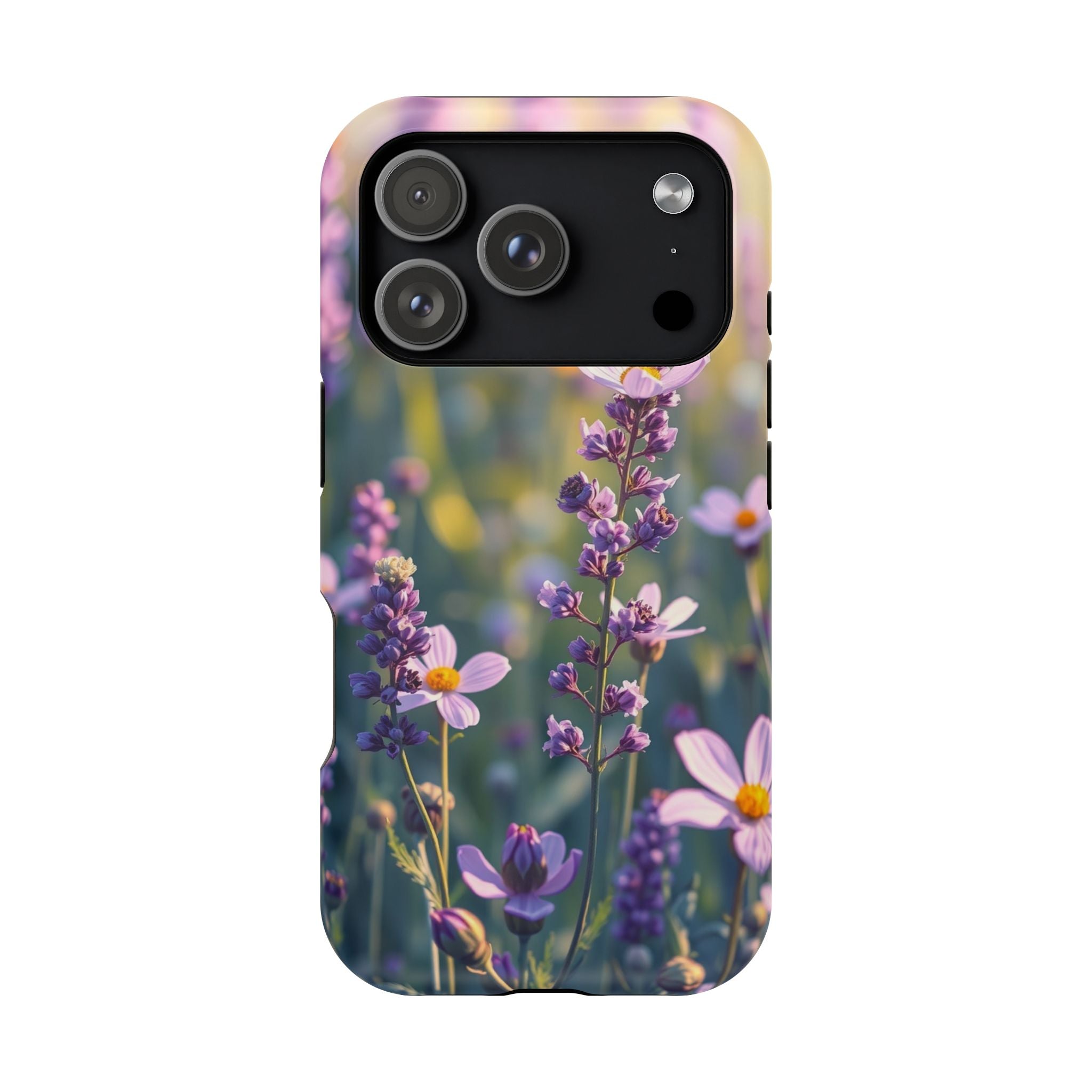 iPhone Lavender And Pearl Wildflower Field Slim iPhone Everyday · iPhone Case