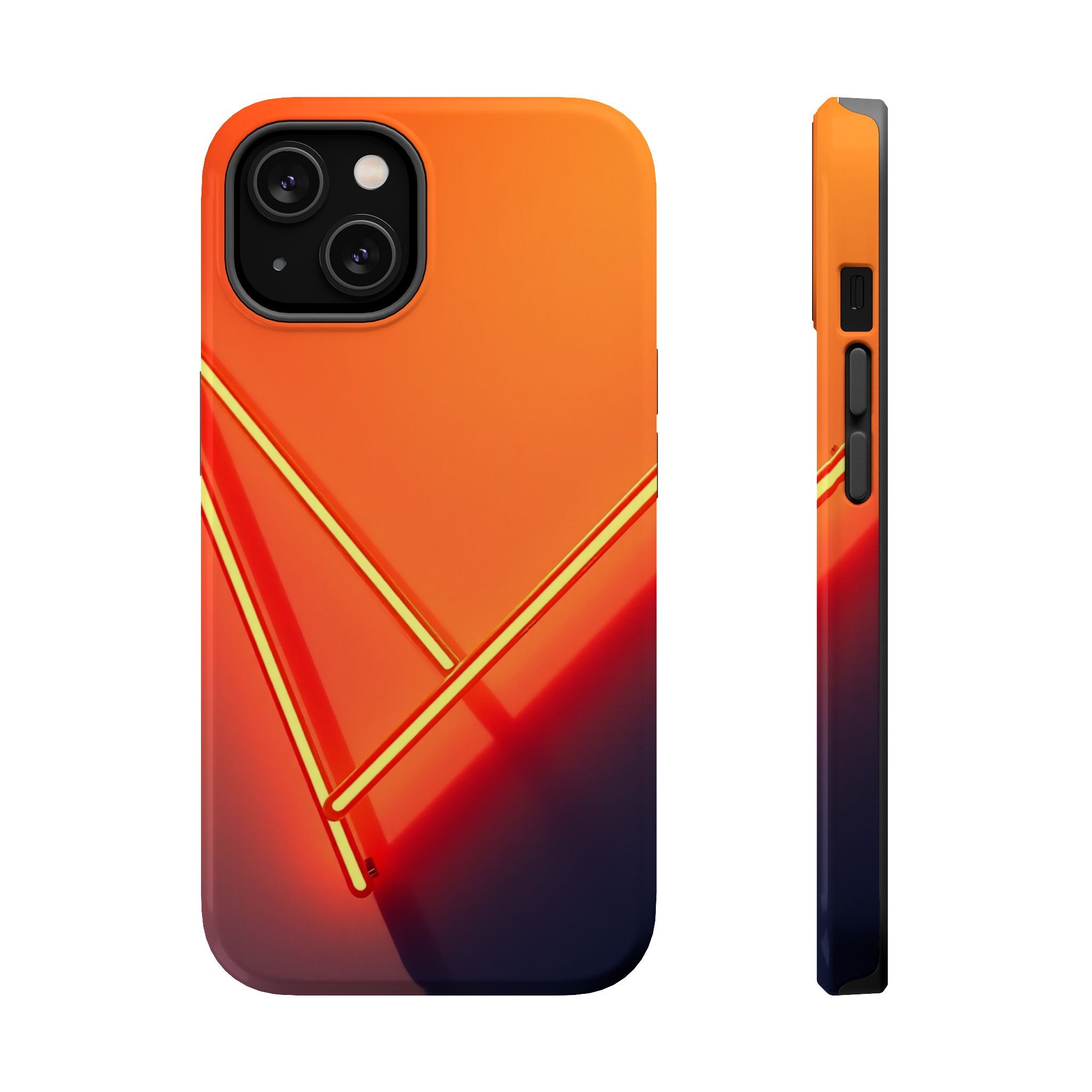 iPhone Neon Geometry Vibrant Watercolor Slim Everyday iPhone Designer · iPhone C